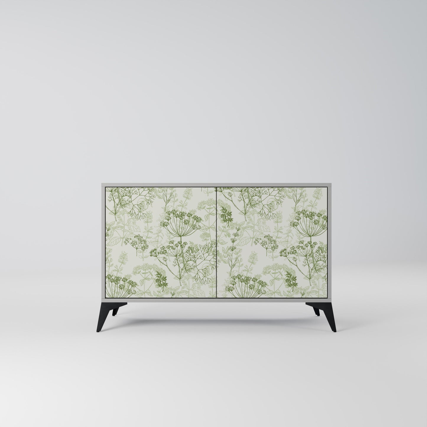 FENNEL BALDACHIN 2-Door Sideboard in Grey Finish
