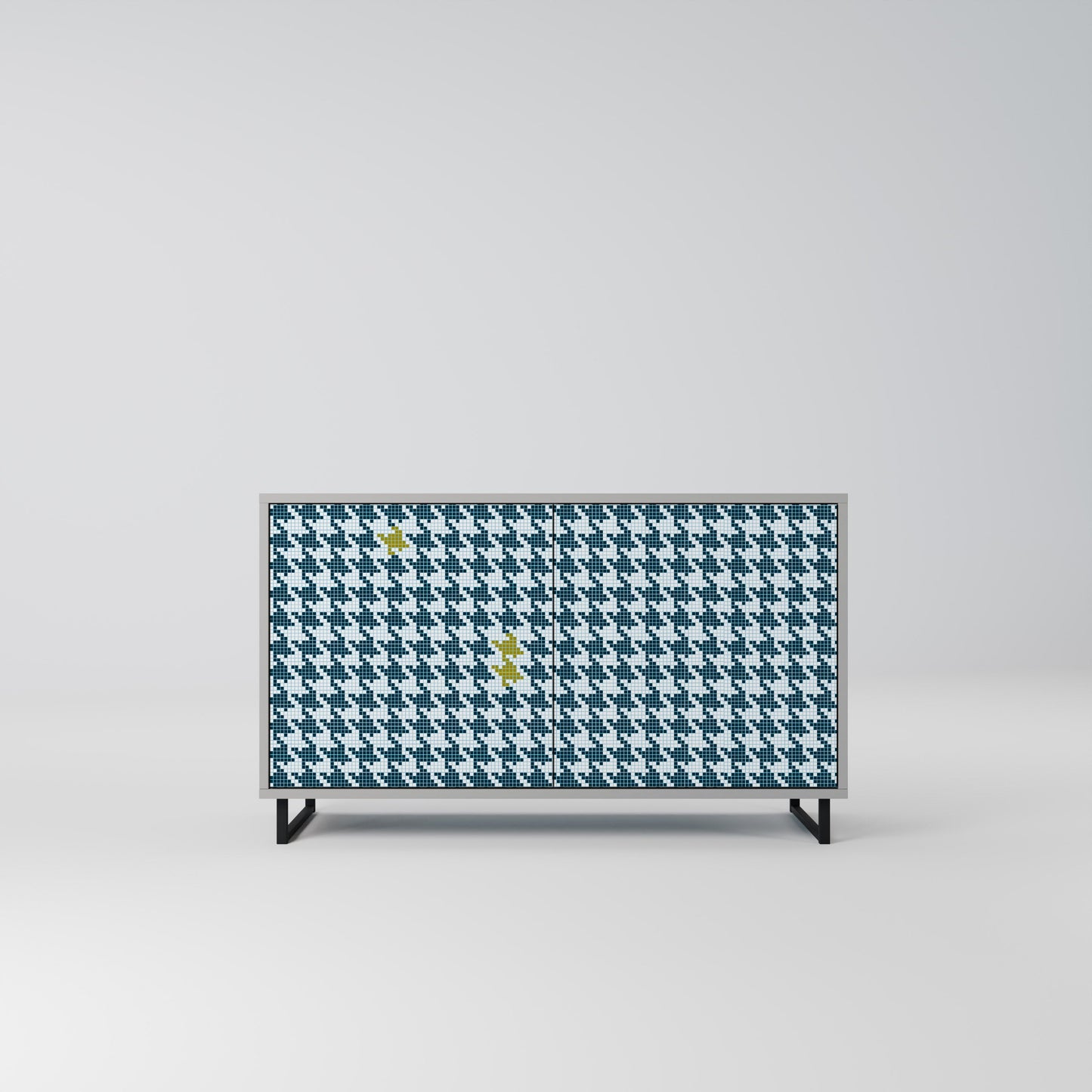 OUT OF CONTEXT 2-Door Sideboard in Grey Finish