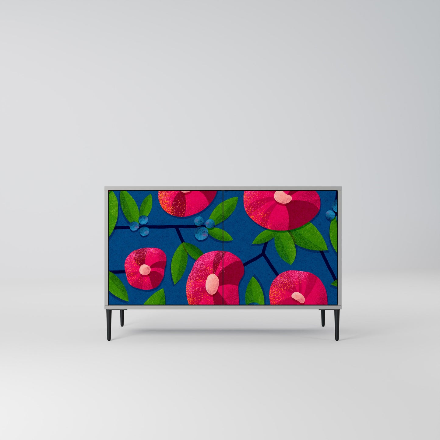 SPRING THOUGHTS 2-Door Sideboard in Grey Finish