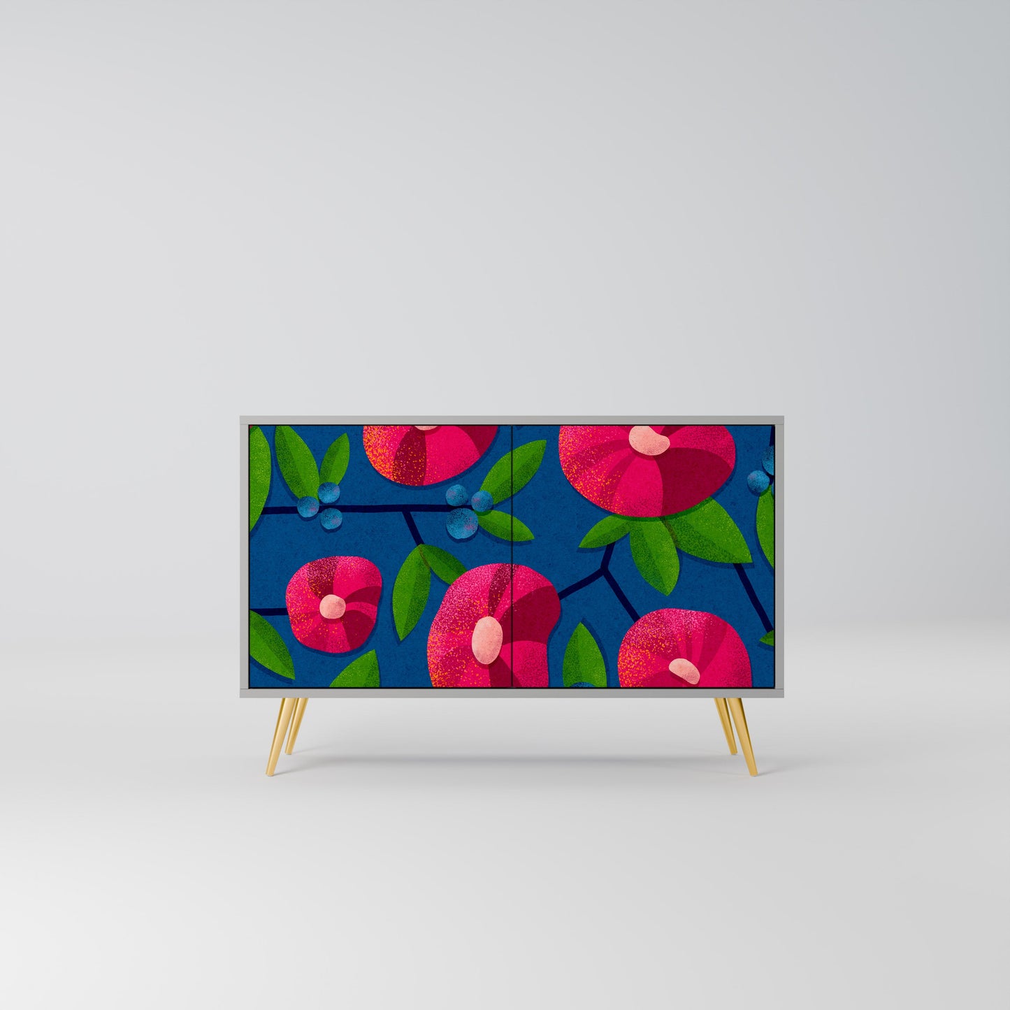 SPRING THOUGHTS 2-Door Sideboard in Grey Finish
