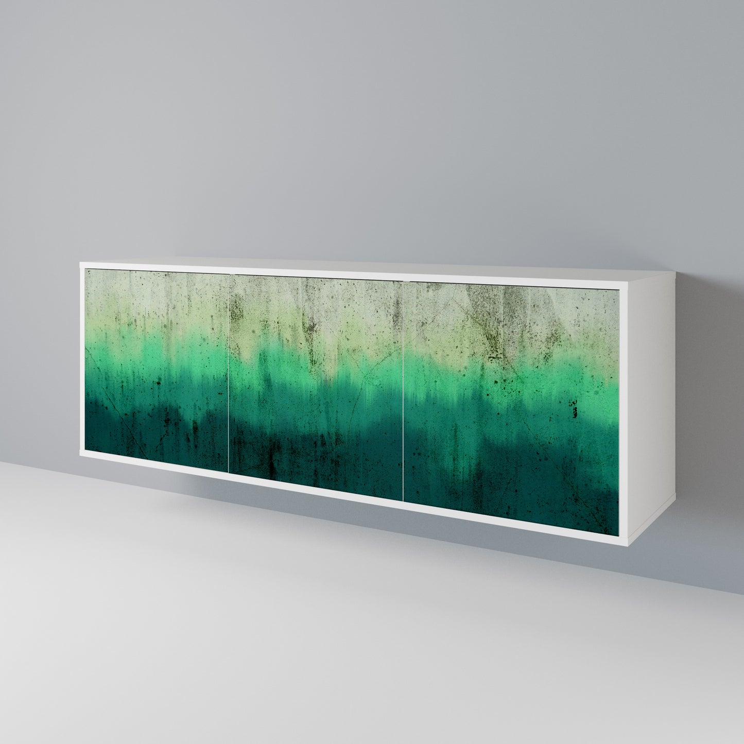 NORTHERN LIGHTS Madia a 3 Ante in Finitura Bianca