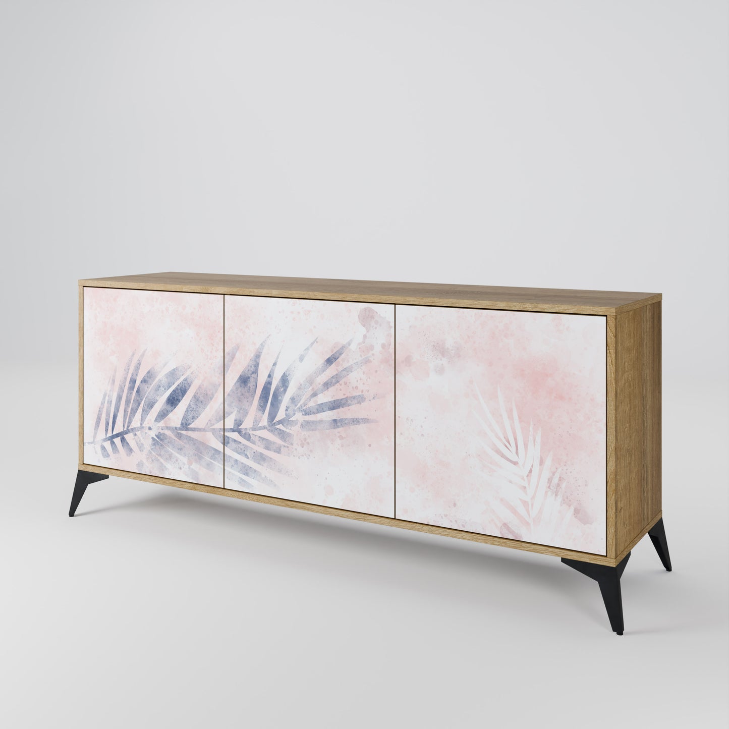 TIMELESS FLOAT 3-Door Sideboard in Oak Effect