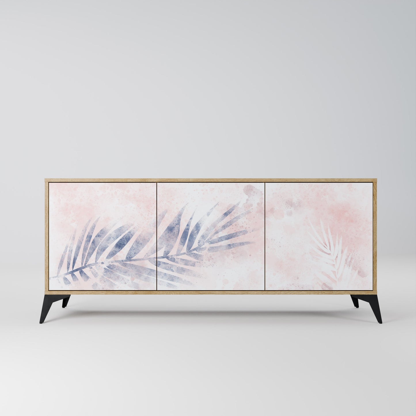TIMELESS FLOAT 3-Door Sideboard in Oak Effect