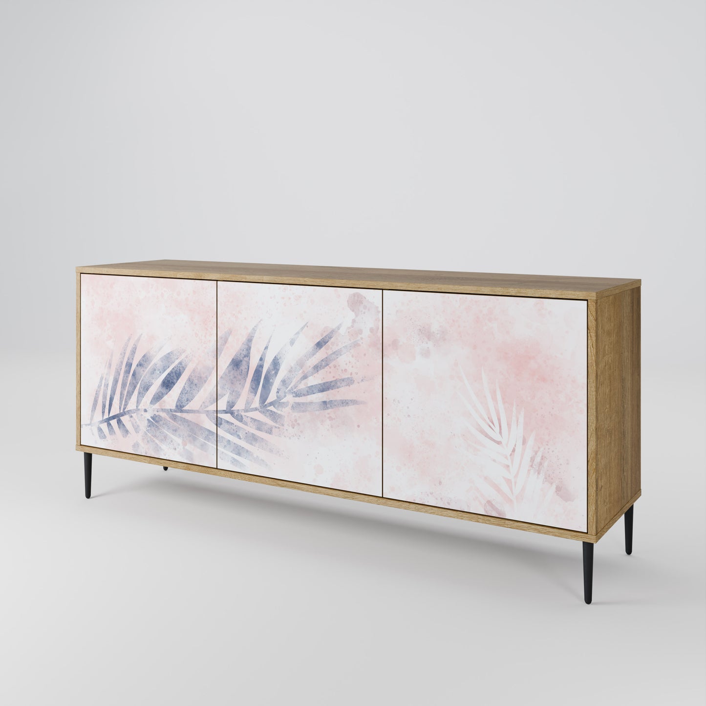 TIMELESS FLOAT 3-Door Sideboard in Oak Effect