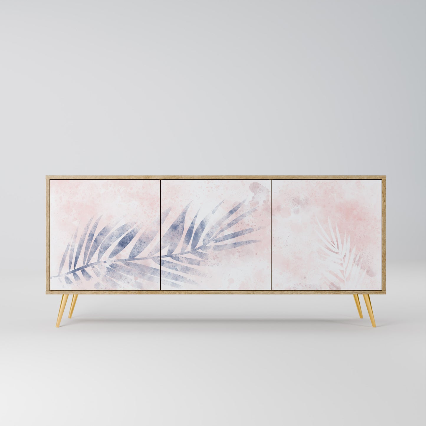 TIMELESS FLOAT 3-Door Sideboard in Oak Effect