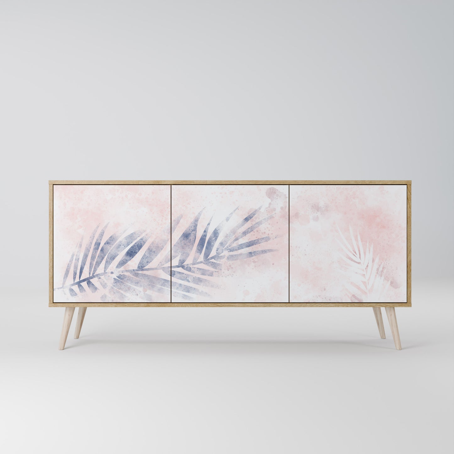 TIMELESS FLOAT 3-Door Sideboard in Oak Effect