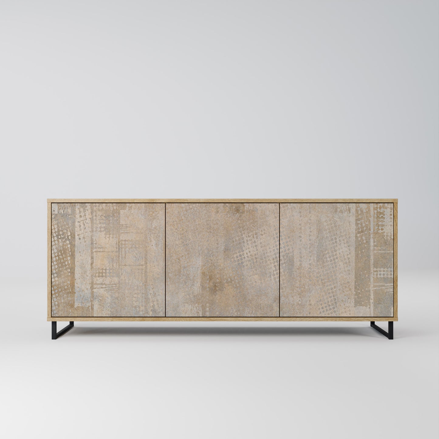 SCREEN ERROR 3-Door Sideboard in Oak Effect