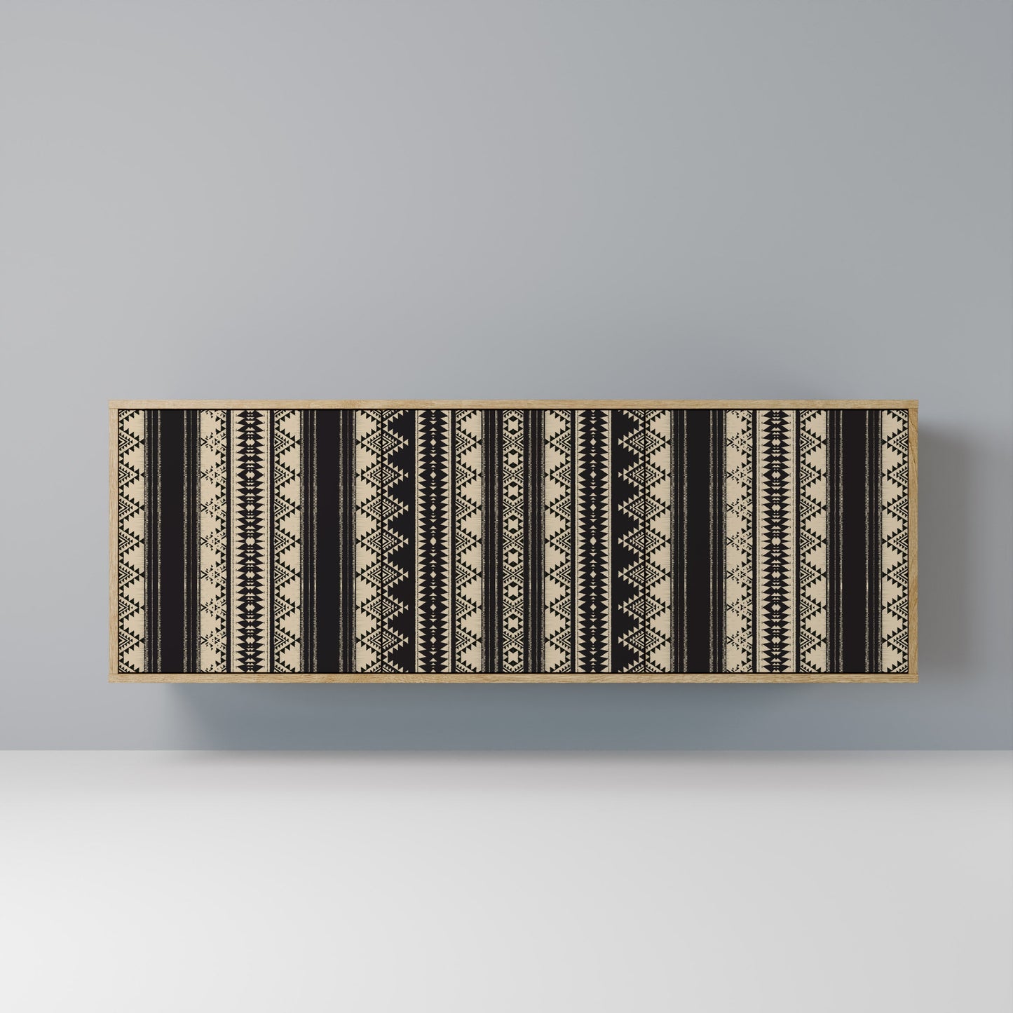 AZTEC 3-Door Sideboard in Oak Effect