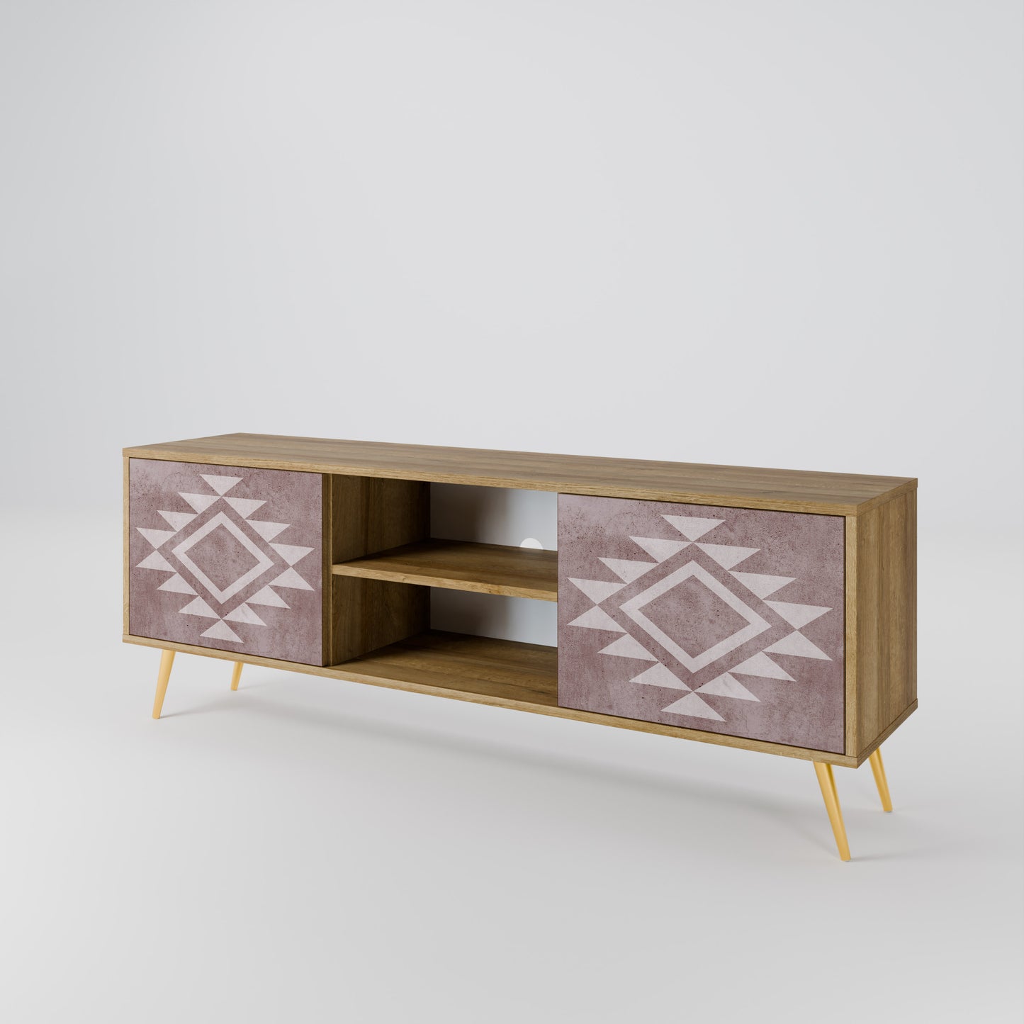 Mobile TV MARVEL MOSAIC a 2 ante in effetto rovere