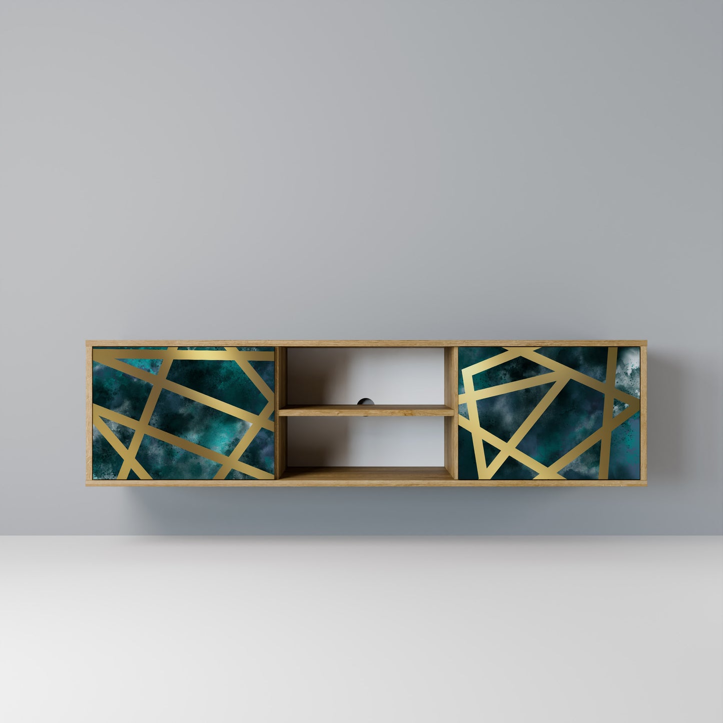Mobile TV a 2 ante THE LABYRINTH OF GOLD in effetto rovere