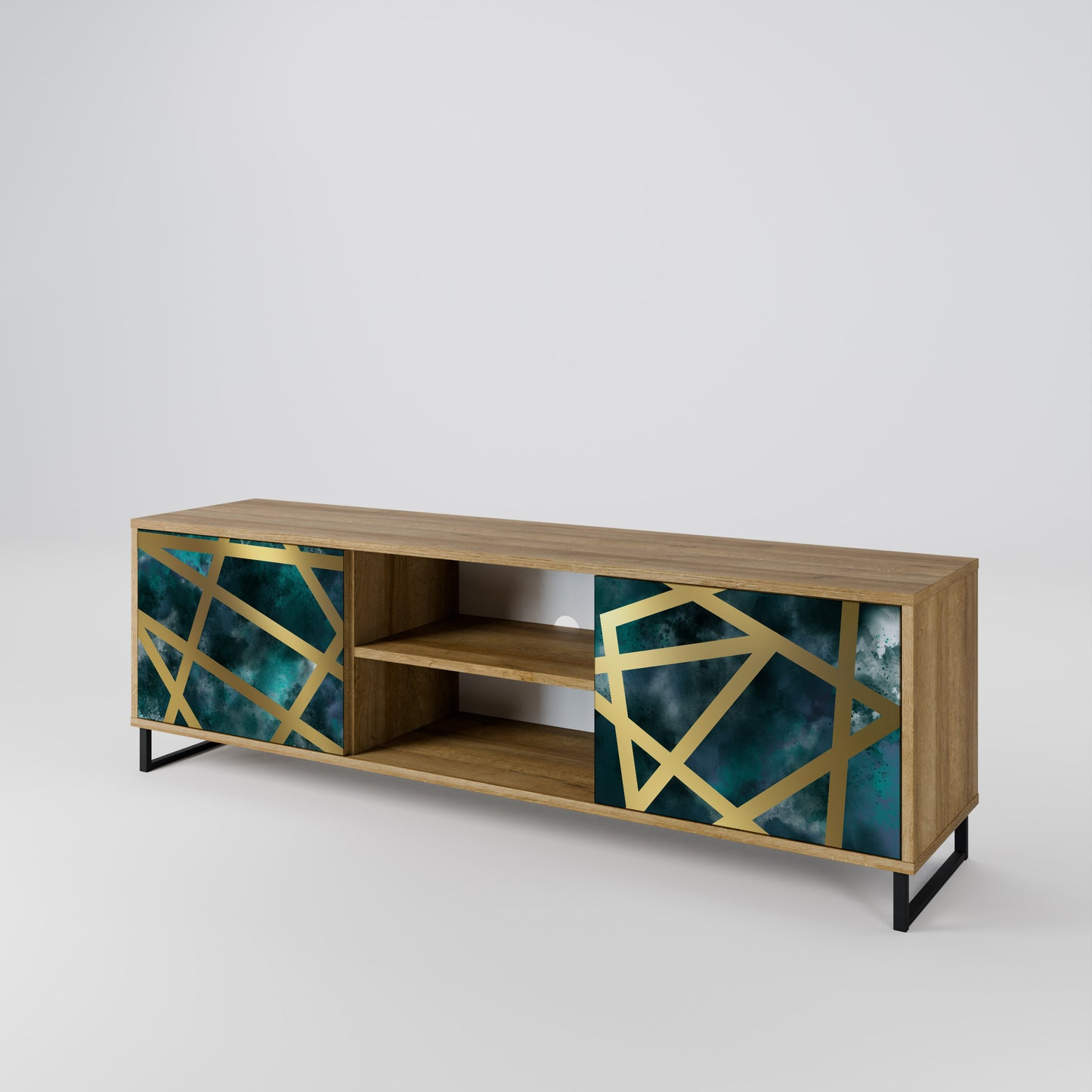 Mobile TV a 2 ante THE LABYRINTH OF GOLD in effetto rovere
