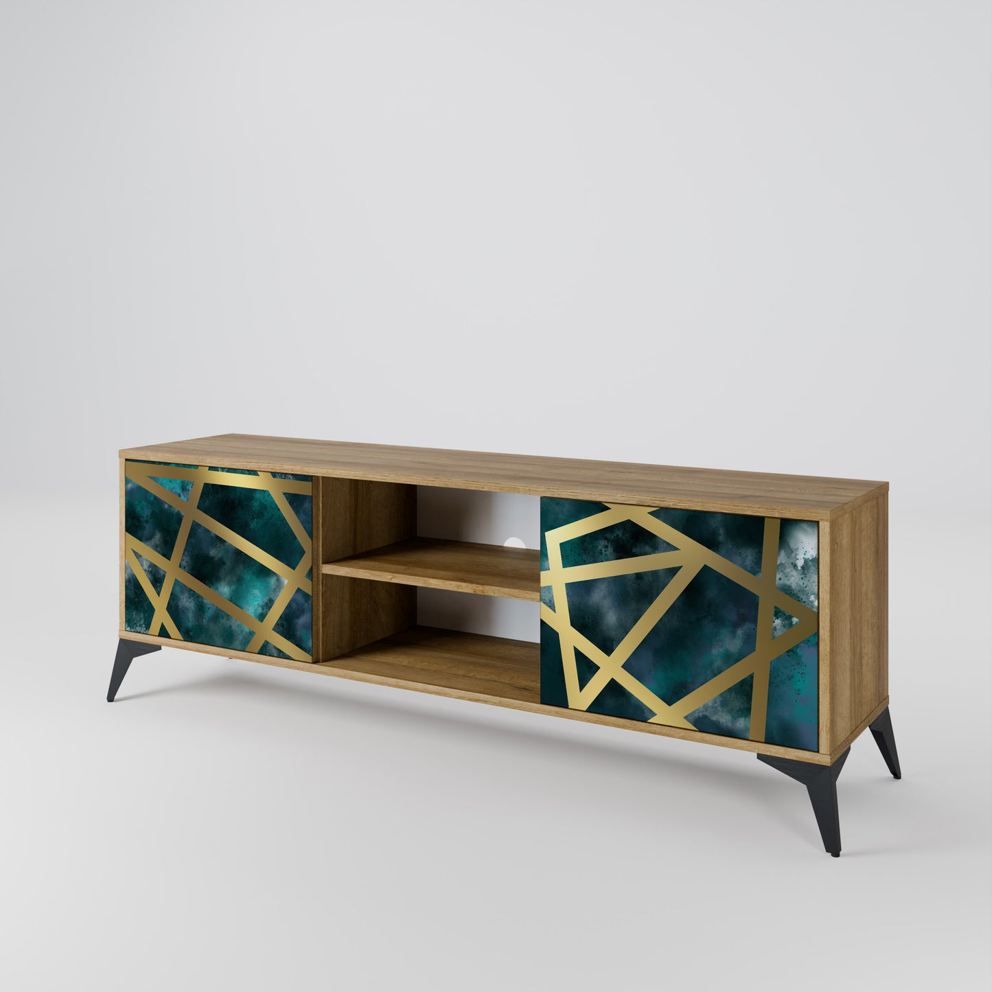 Mobile TV a 2 ante THE LABYRINTH OF GOLD in effetto rovere