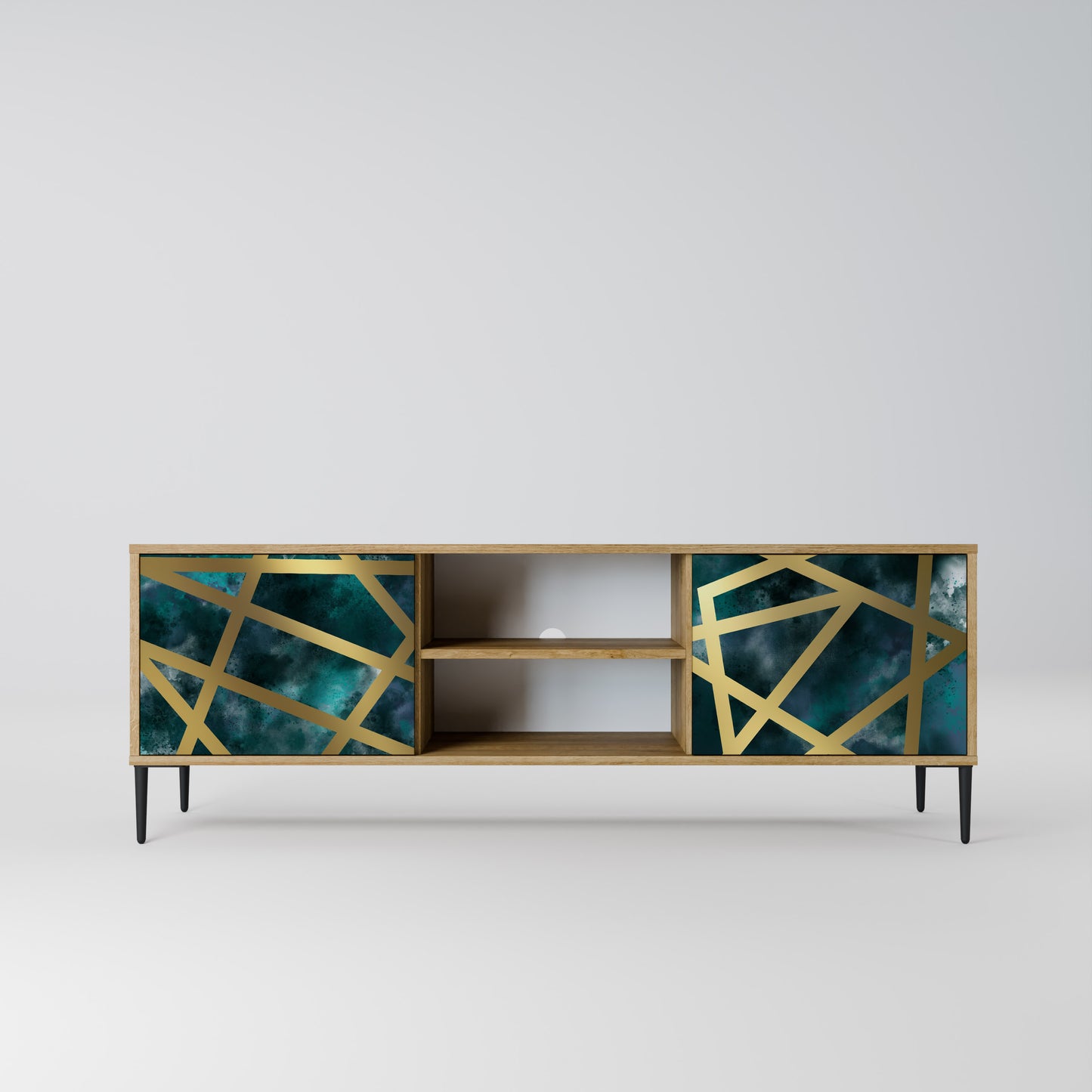 Mobile TV a 2 ante THE LABYRINTH OF GOLD in effetto rovere