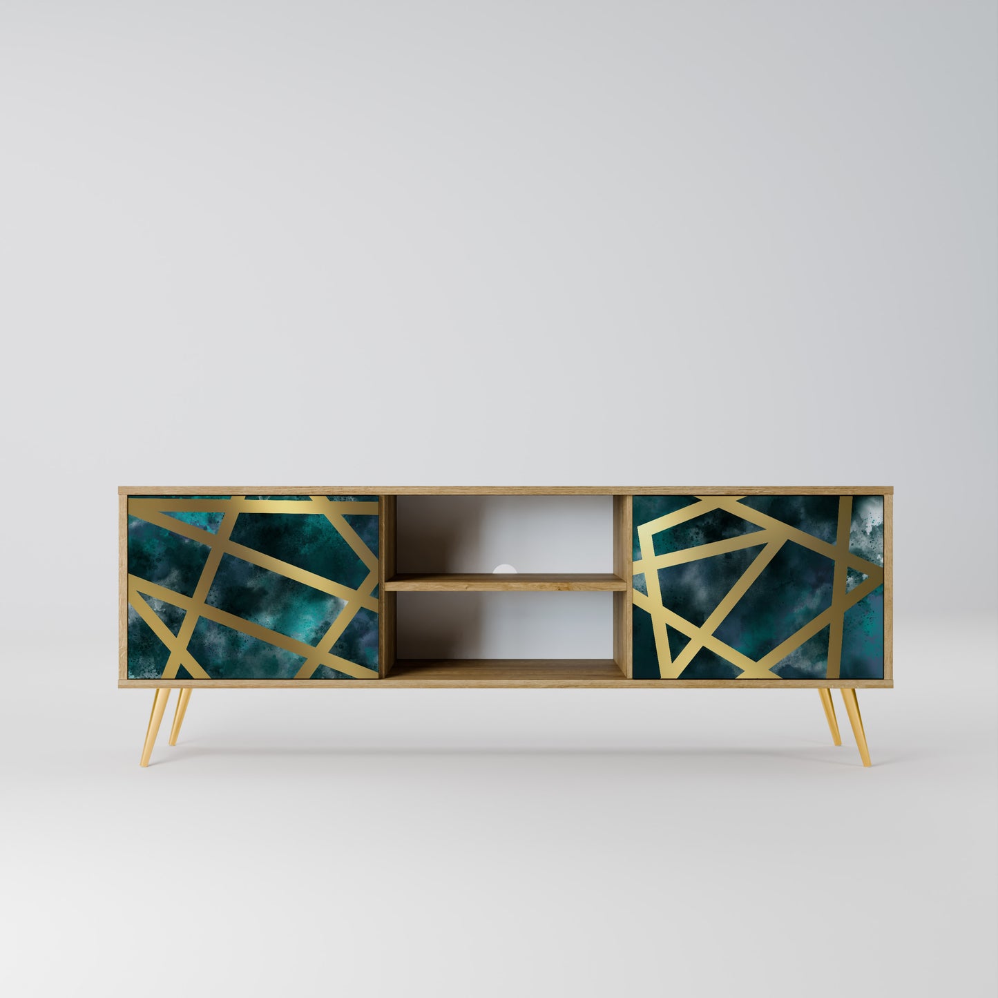 Mobile TV a 2 ante THE LABYRINTH OF GOLD in effetto rovere