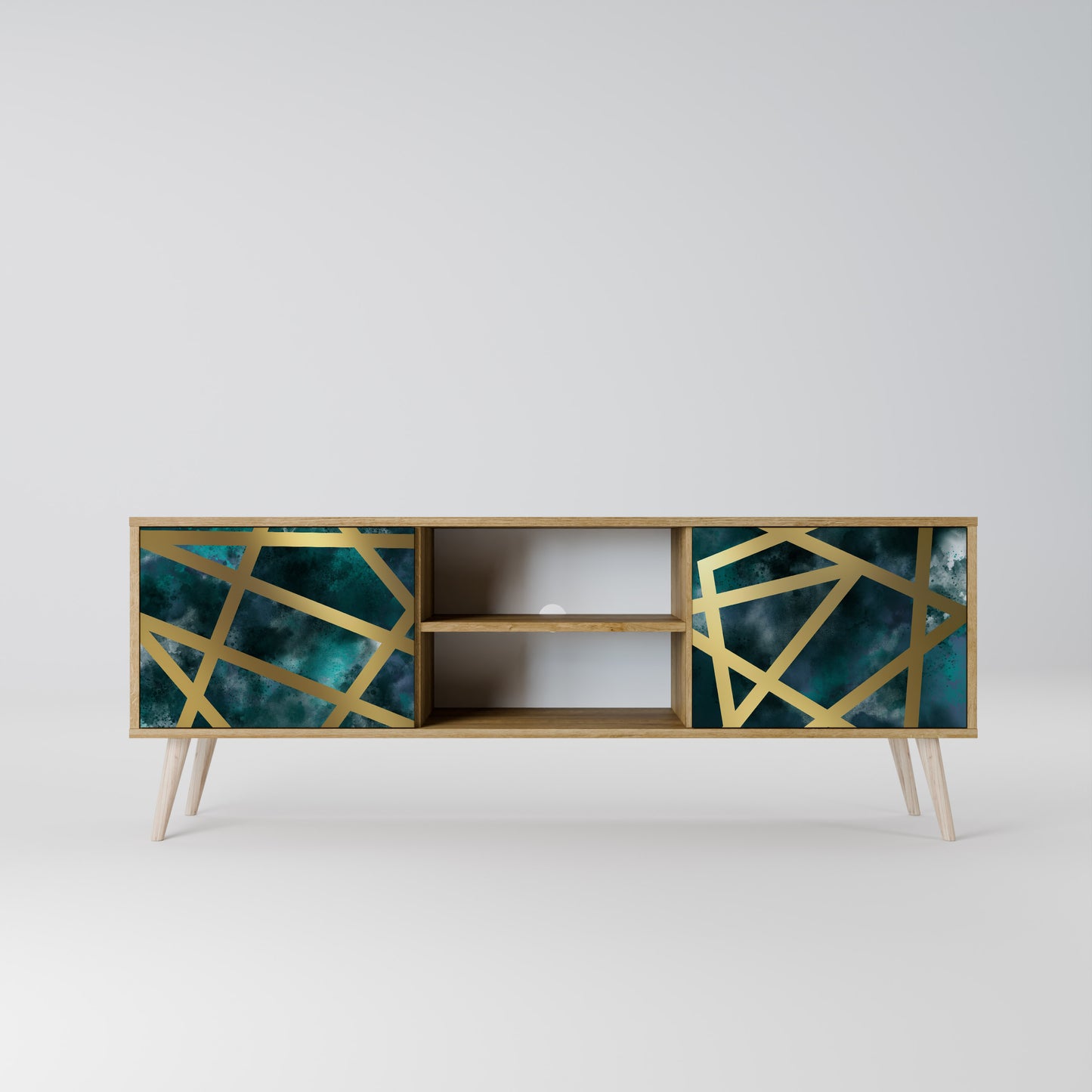 Mobile TV a 2 ante THE LABYRINTH OF GOLD in effetto rovere