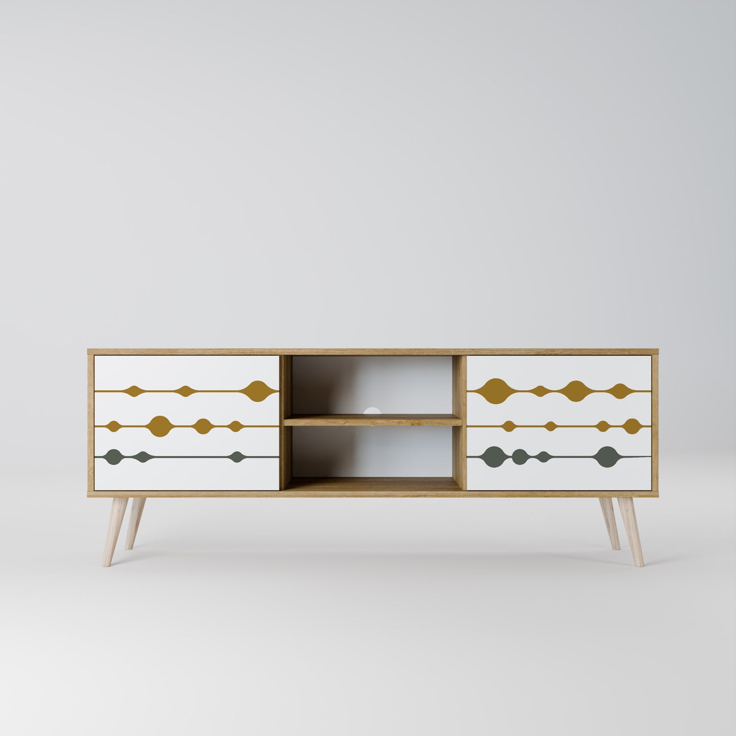 Mobile TV VIVID TONE a 2 ante in effetto rovere