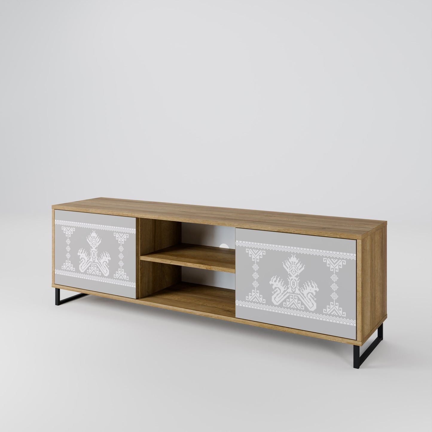 Mobile TV a 2 ante THAI GRAY effetto rovere