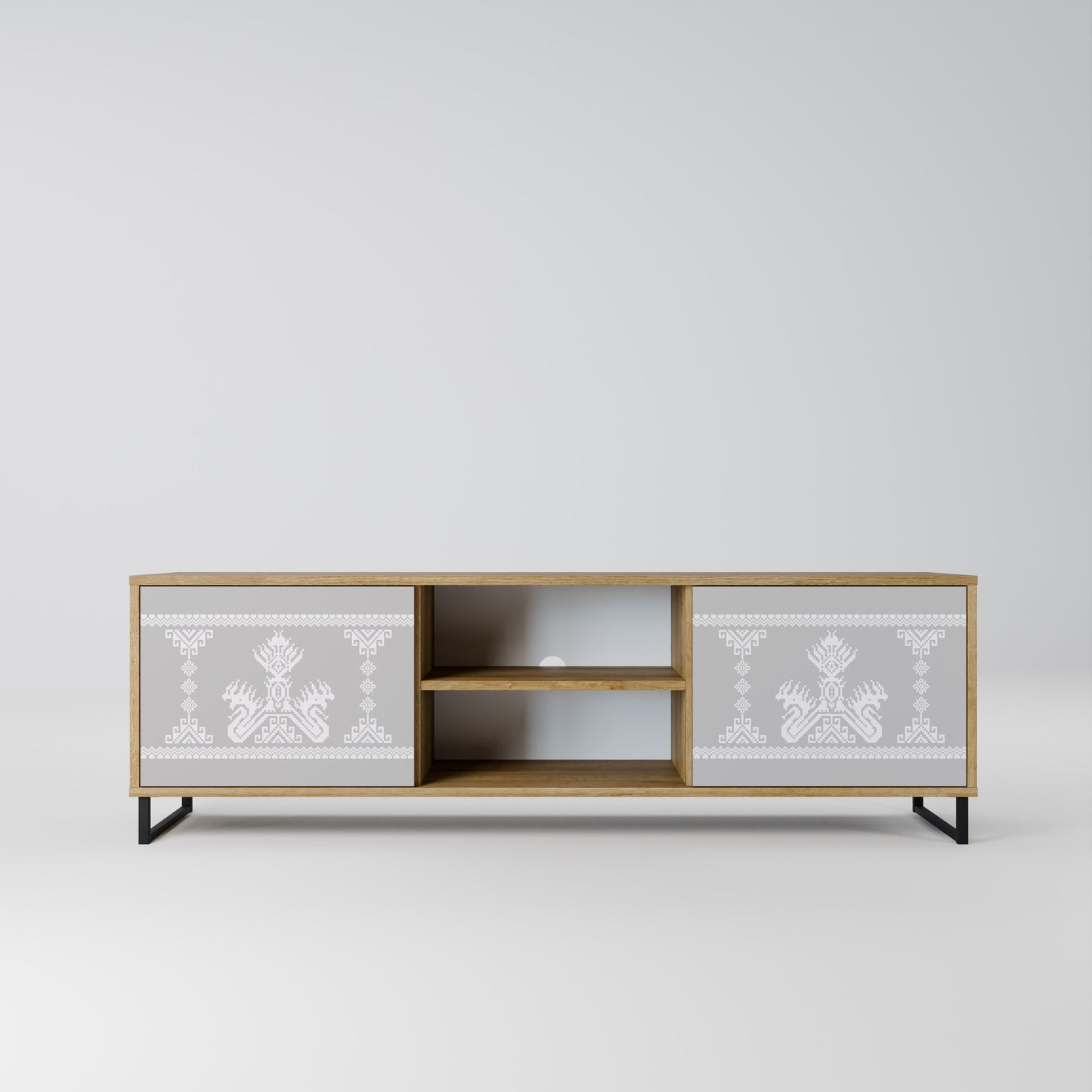 Mobile TV a 2 ante THAI GRAY effetto rovere