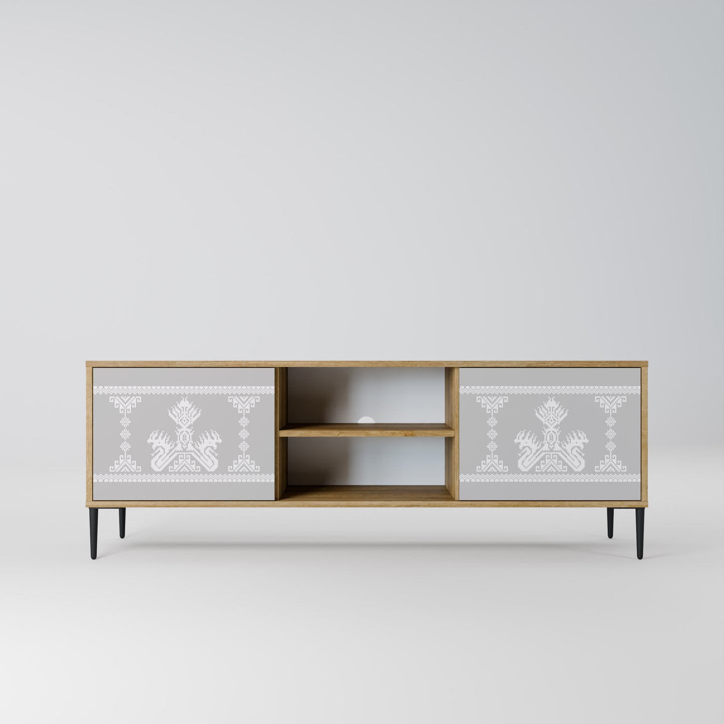 Mobile TV a 2 ante THAI GRAY effetto rovere