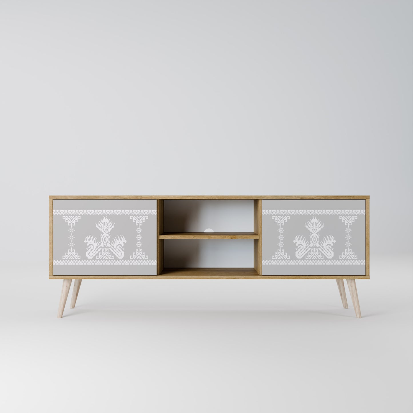 Mobile TV a 2 ante THAI GRAY effetto rovere