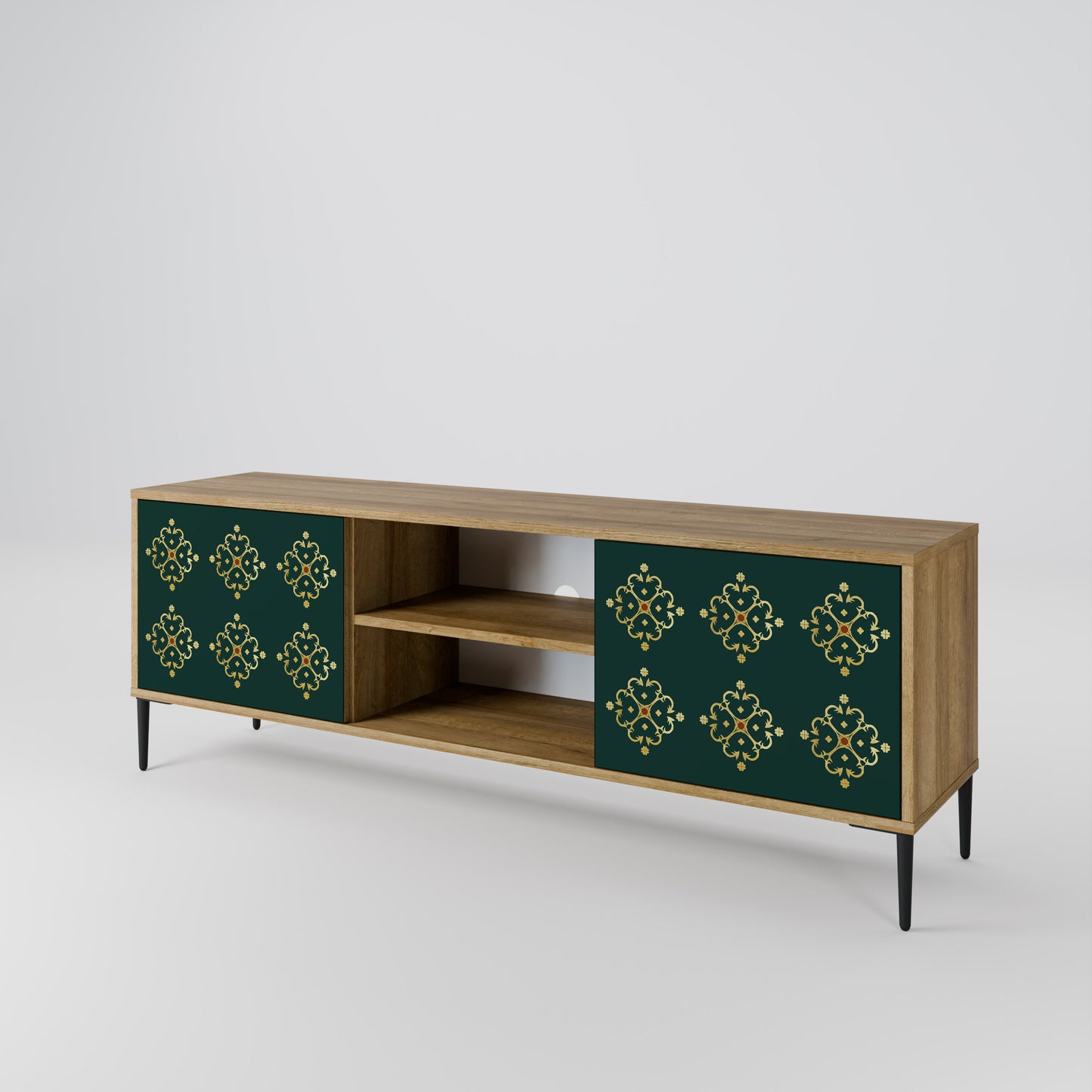 Mobile TV ROYAL MEDALLION a 2 ante effetto rovere