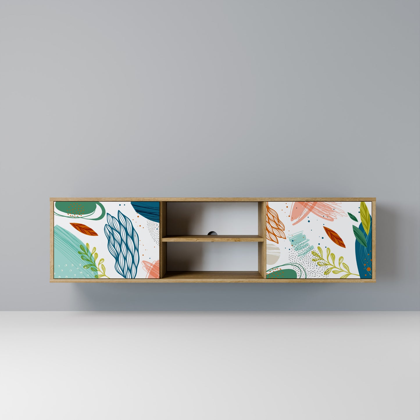 Mobile TV BOTANICAL HURRICANE a 2 ante in effetto rovere