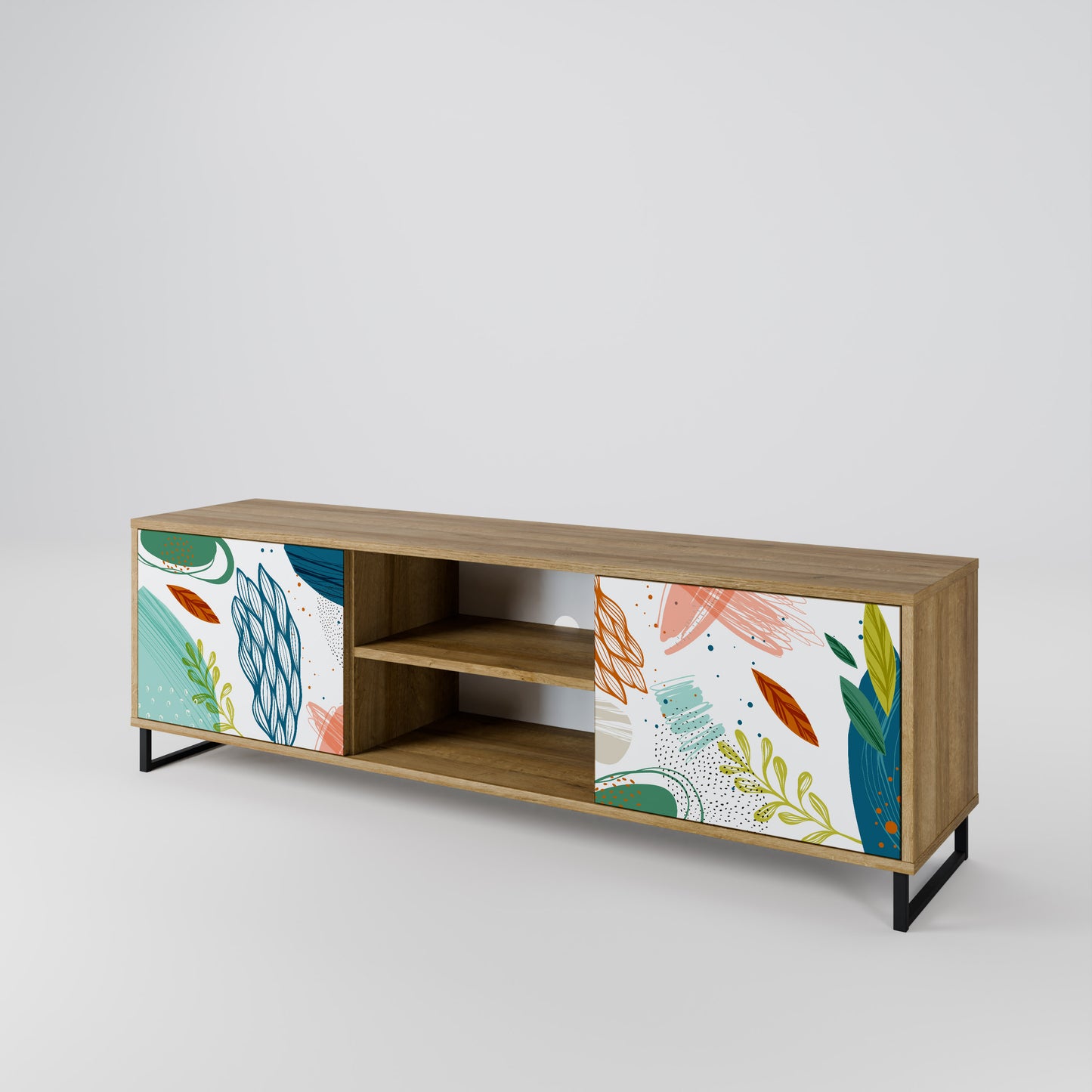 Mobile TV BOTANICAL HURRICANE a 2 ante in effetto rovere
