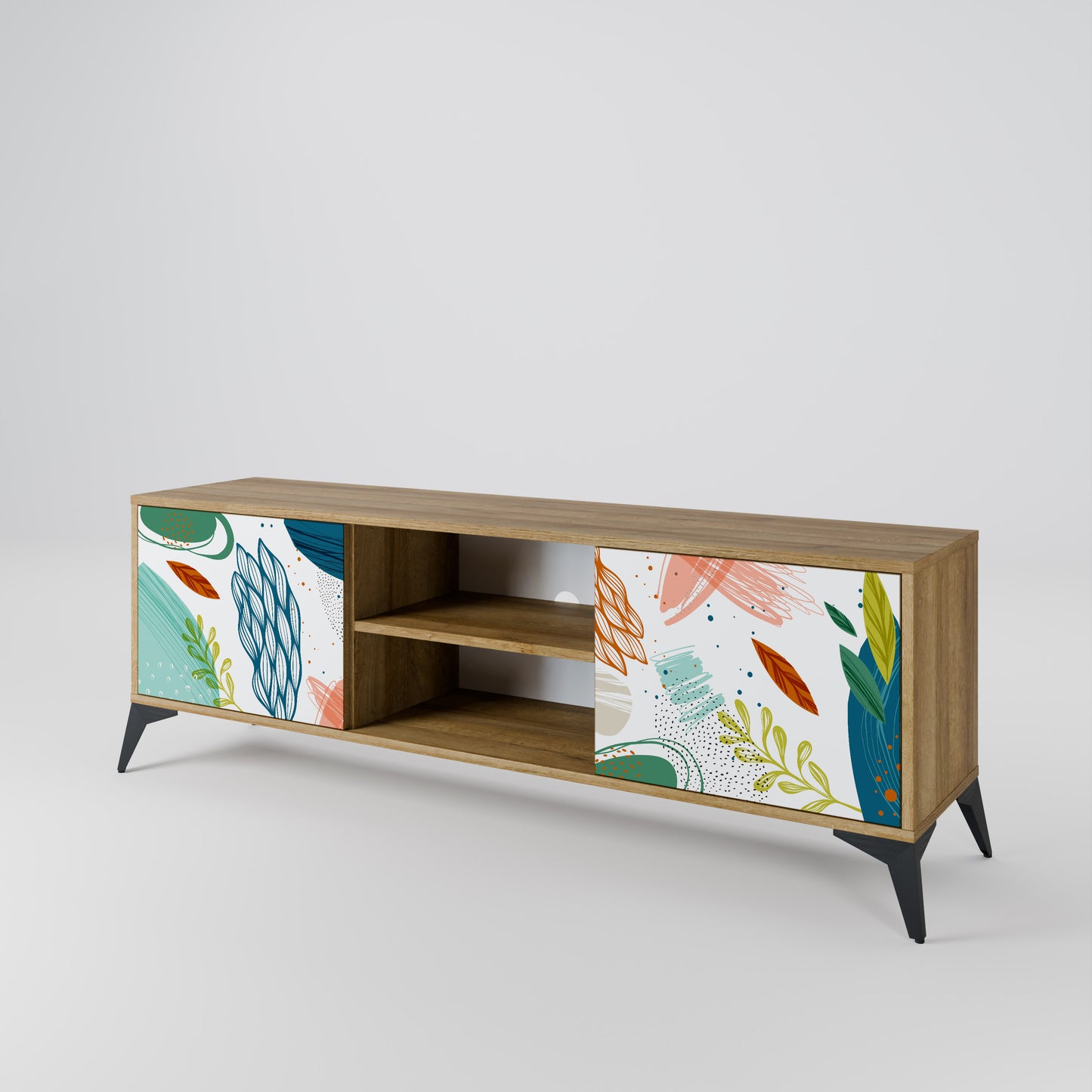 Mobile TV BOTANICAL HURRICANE a 2 ante in effetto rovere