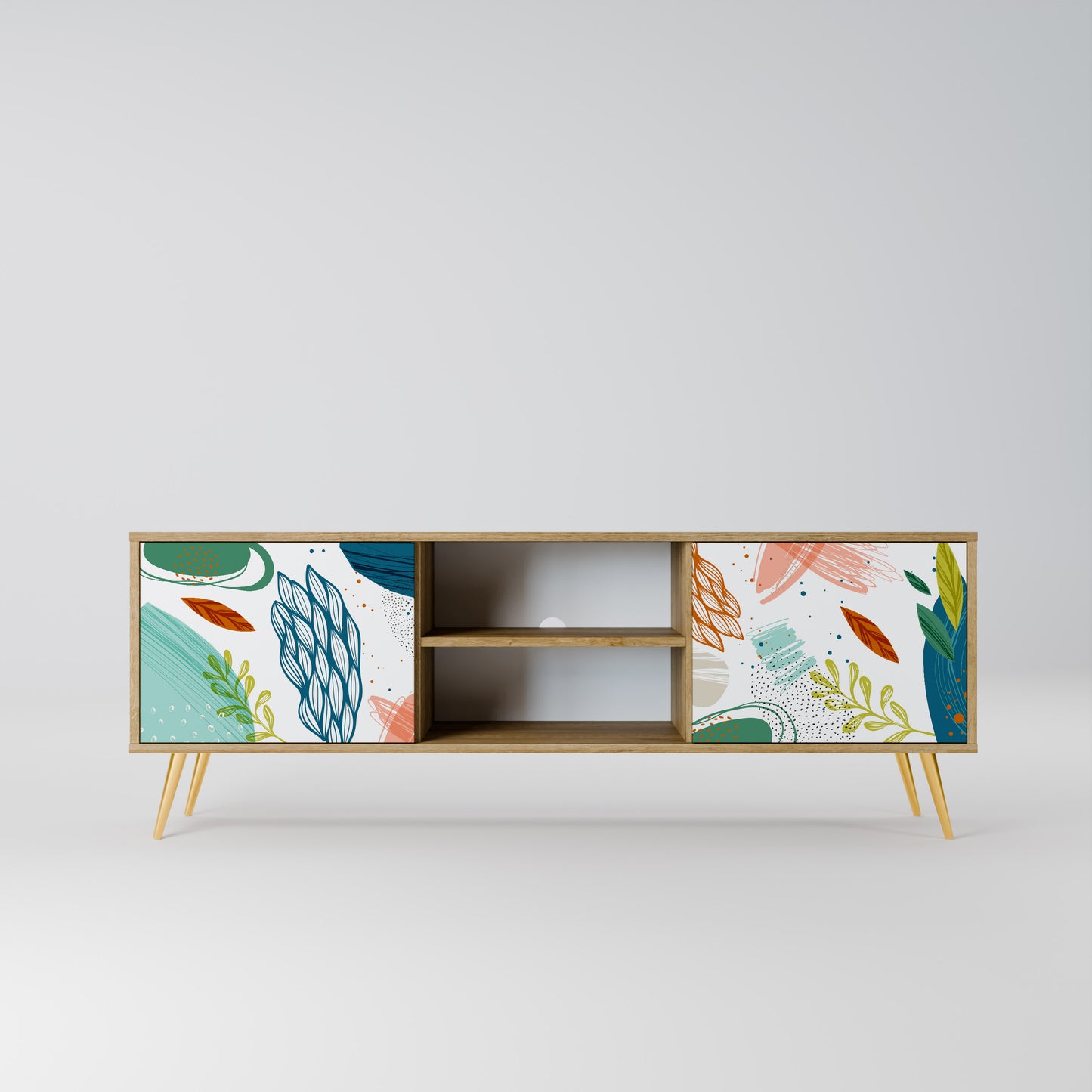Mobile TV BOTANICAL HURRICANE a 2 ante in effetto rovere
