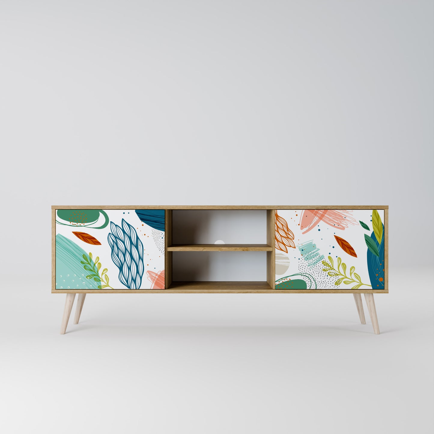 Mobile TV BOTANICAL HURRICANE a 2 ante in effetto rovere