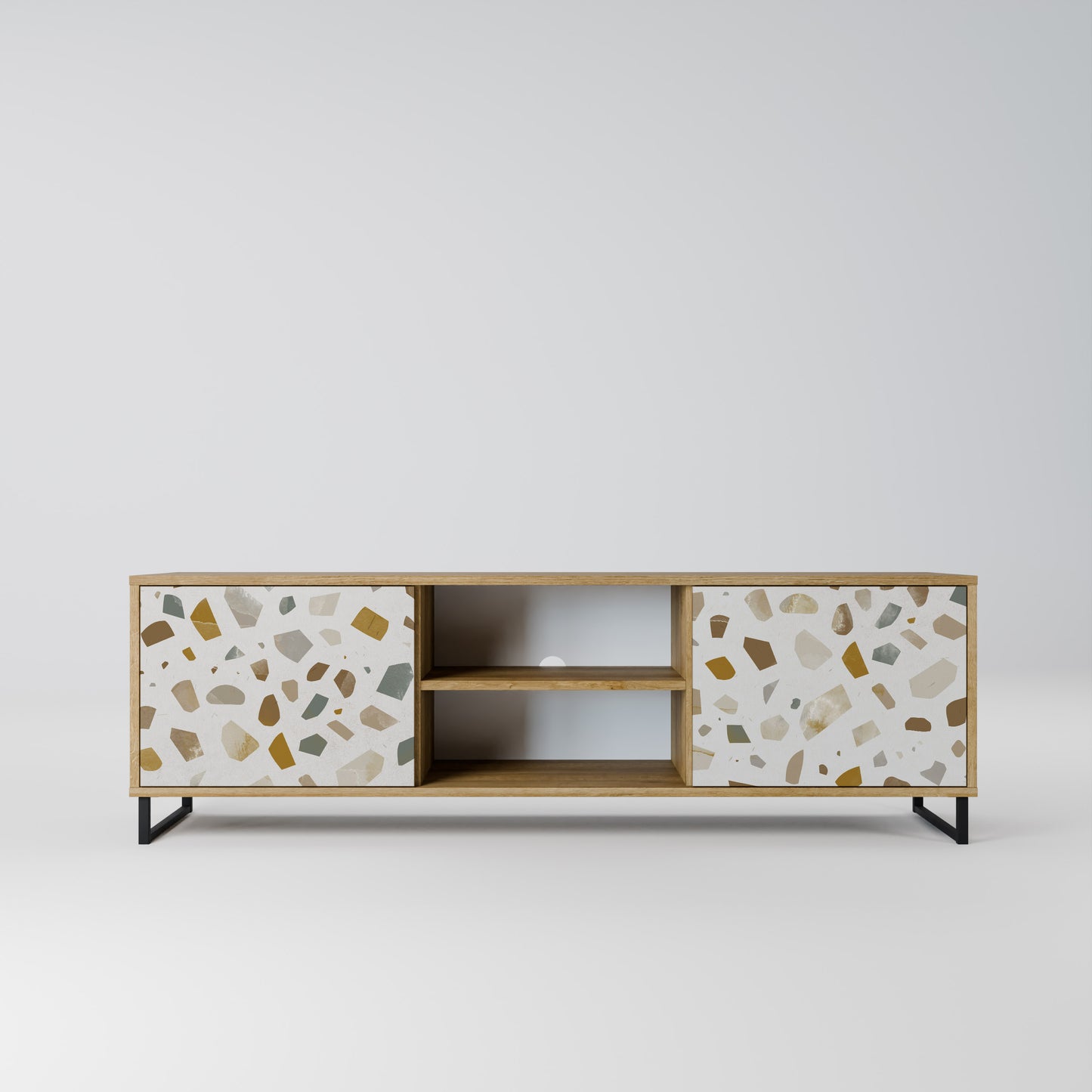 PIECES OF TOMORROW Mobile TV a 2 ante in effetto rovere