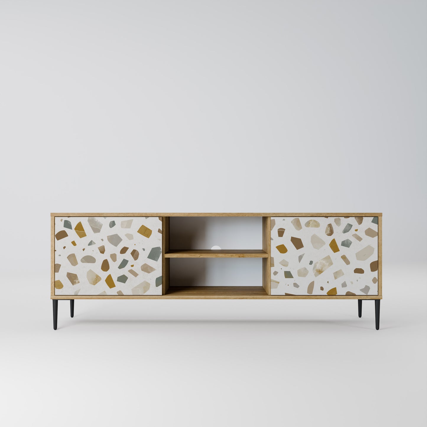 PIECES OF TOMORROW Mobile TV a 2 ante in effetto rovere