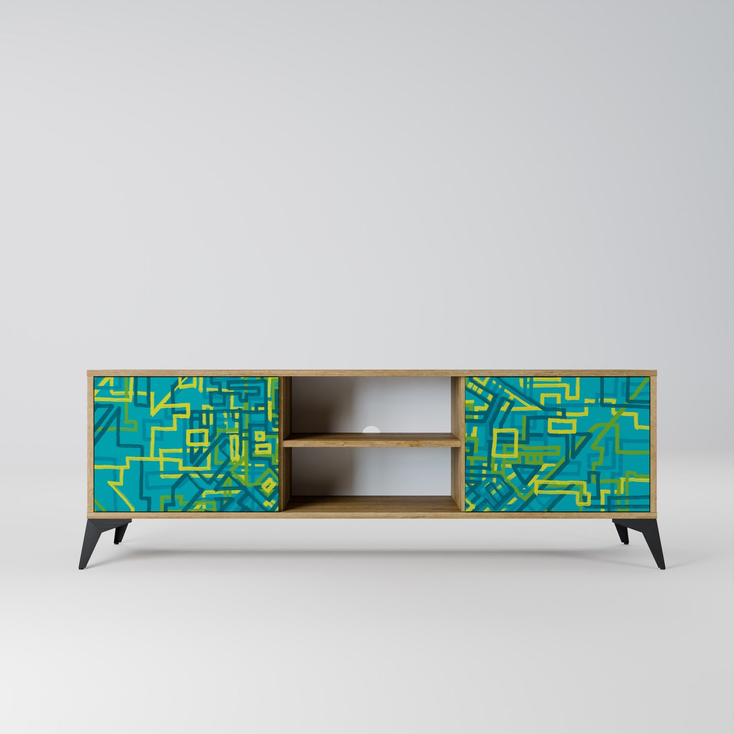 NOSTALGIC MEMORIES Mobile TV a 2 ante in effetto rovere