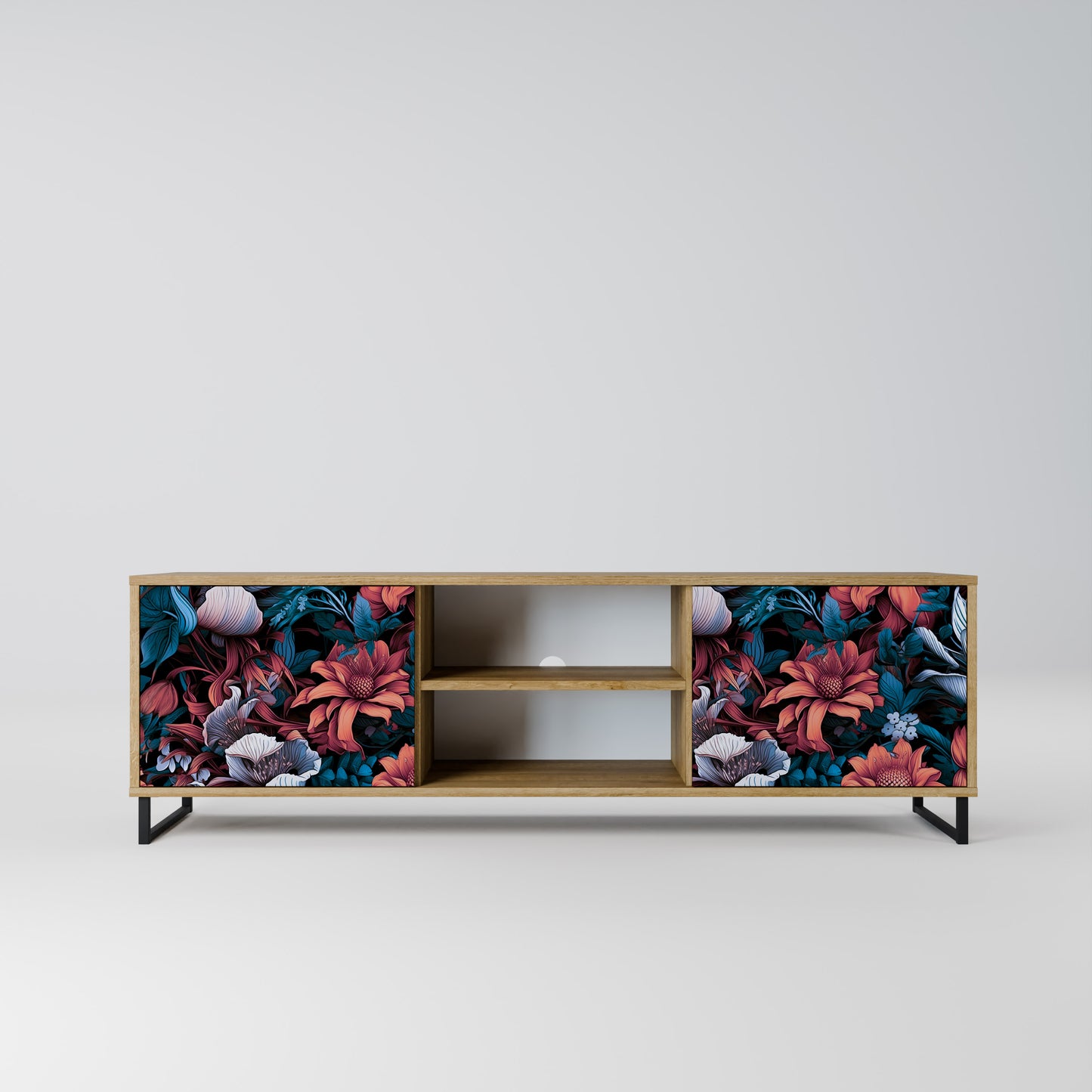 Mobile TV ETHEREAL BLOSSOMS a 2 ante in effetto rovere