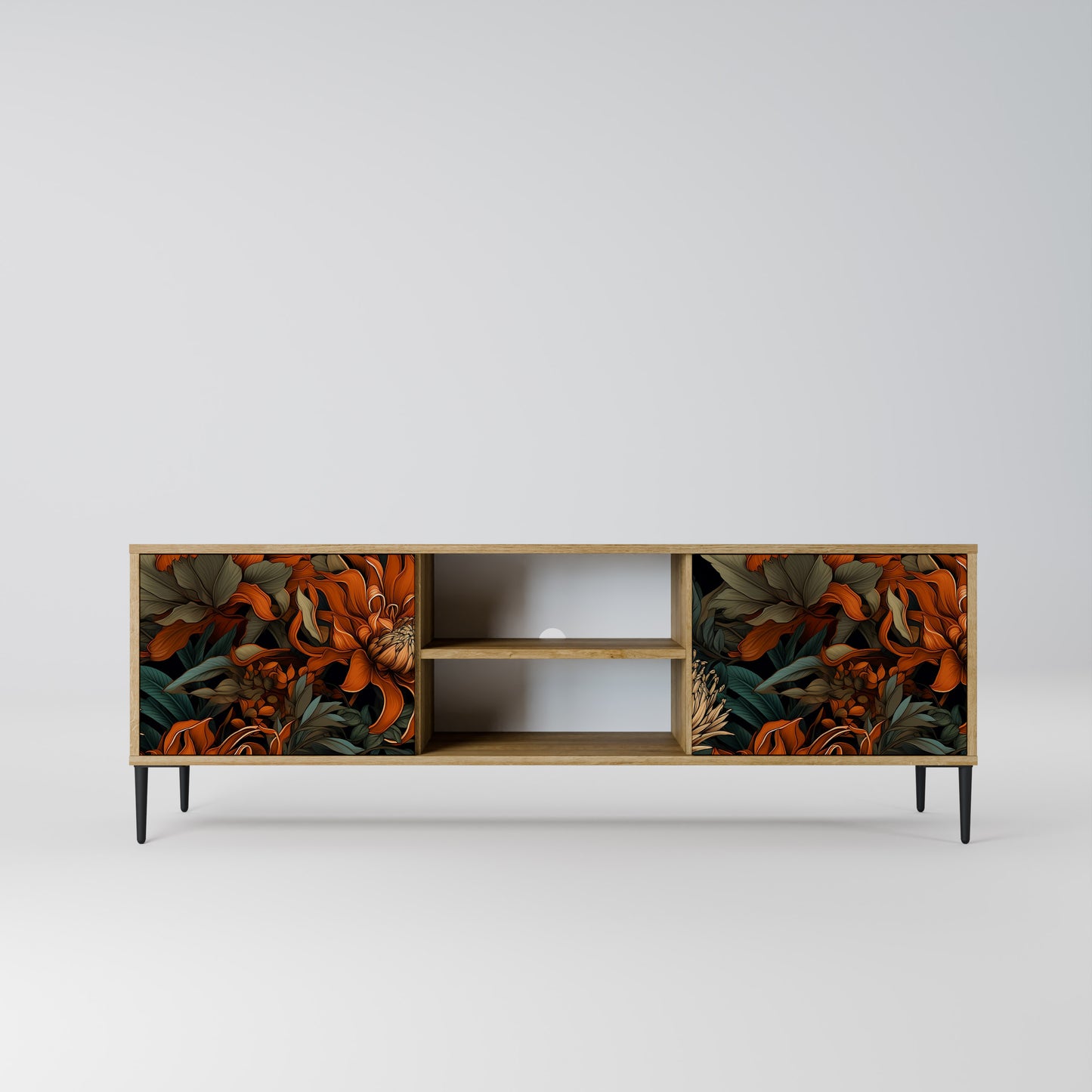 DAWN BLOOM Mobile TV a 2 ante in effetto rovere