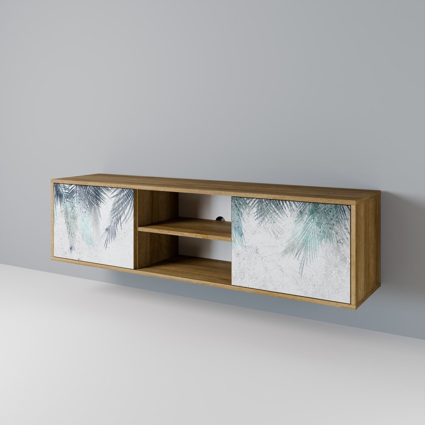 PALM VEIL Mobile TV a 2 ante in effetto rovere