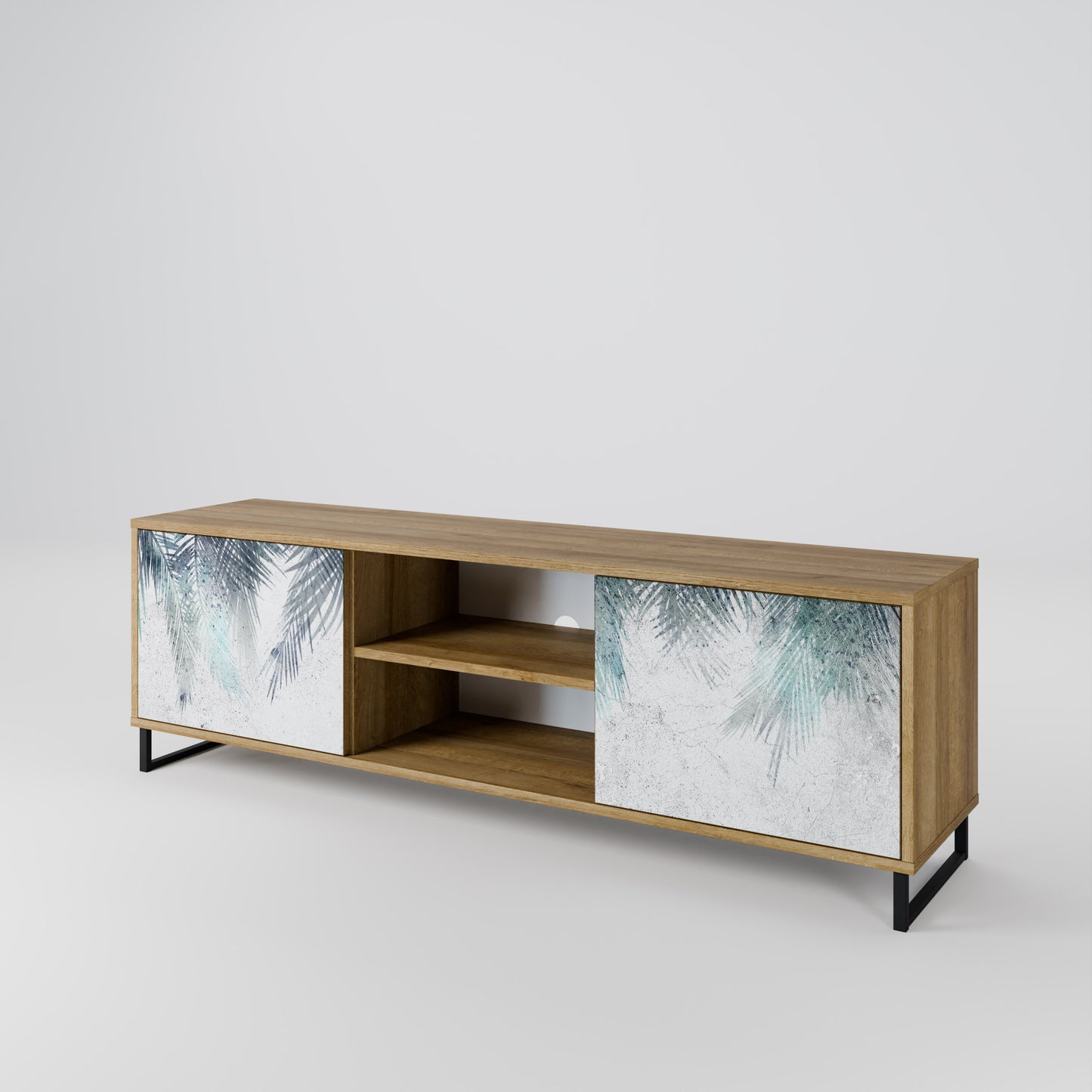 PALM VEIL Mobile TV a 2 ante in effetto rovere