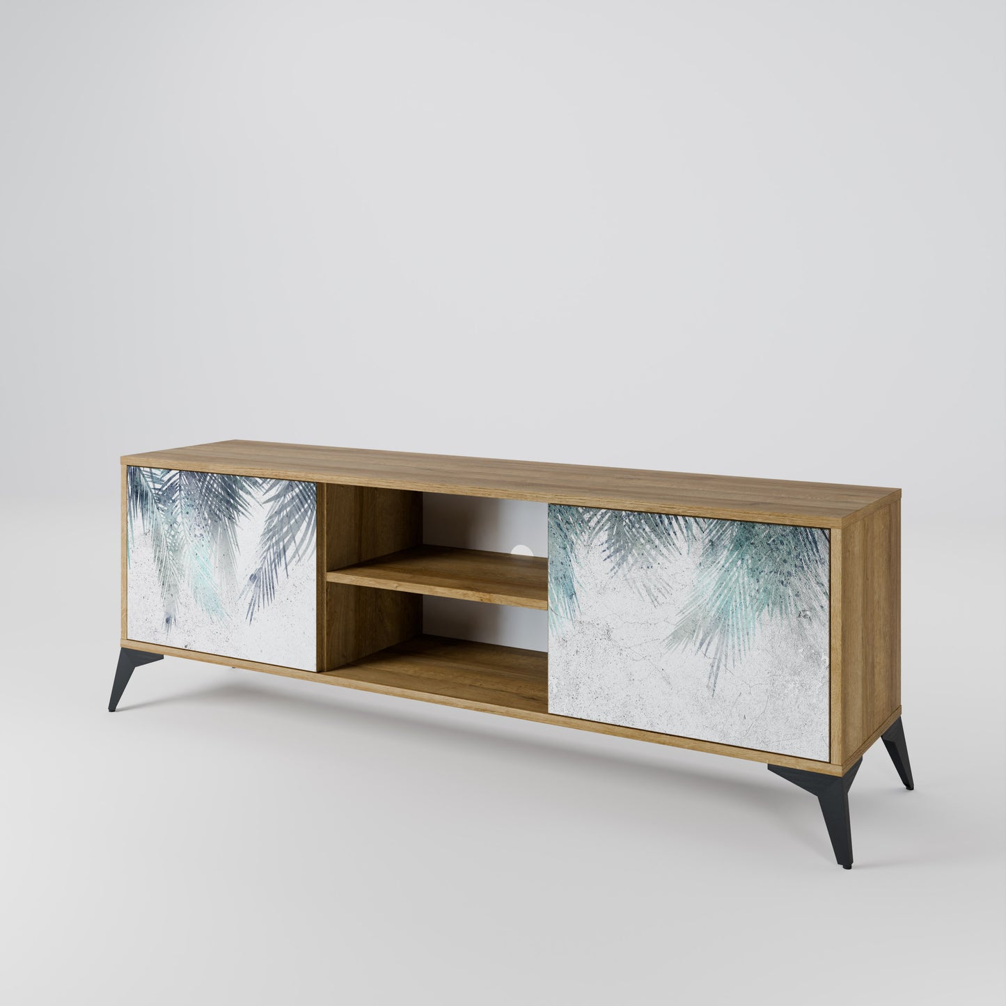 PALM VEIL Mobile TV a 2 ante in effetto rovere