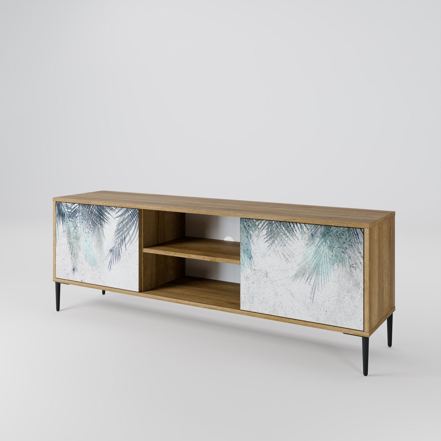 PALM VEIL Mobile TV a 2 ante in effetto rovere