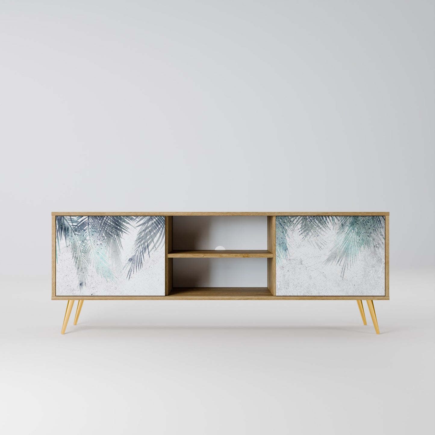 PALM VEIL Mobile TV a 2 ante in effetto rovere