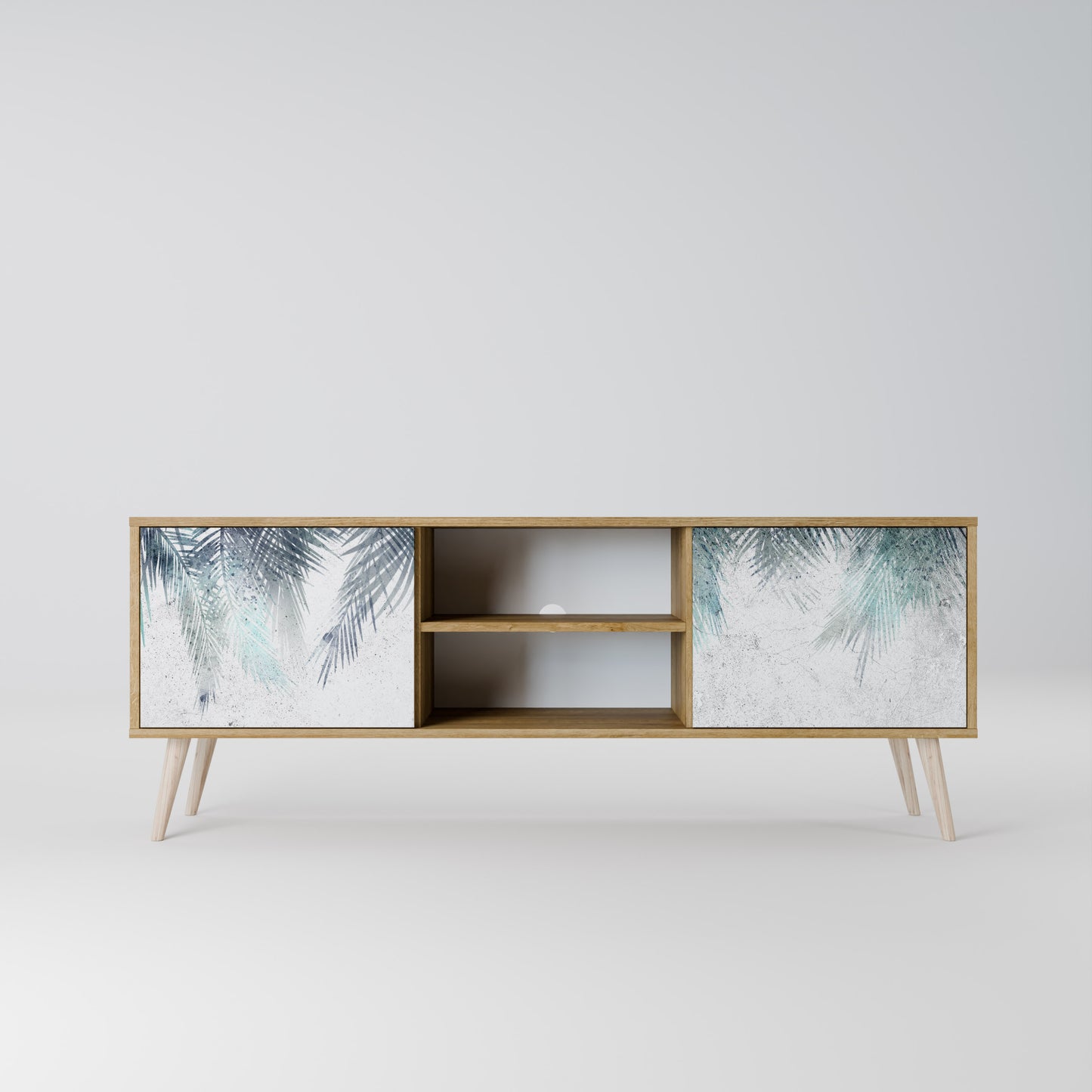 PALM VEIL Mobile TV a 2 ante in effetto rovere