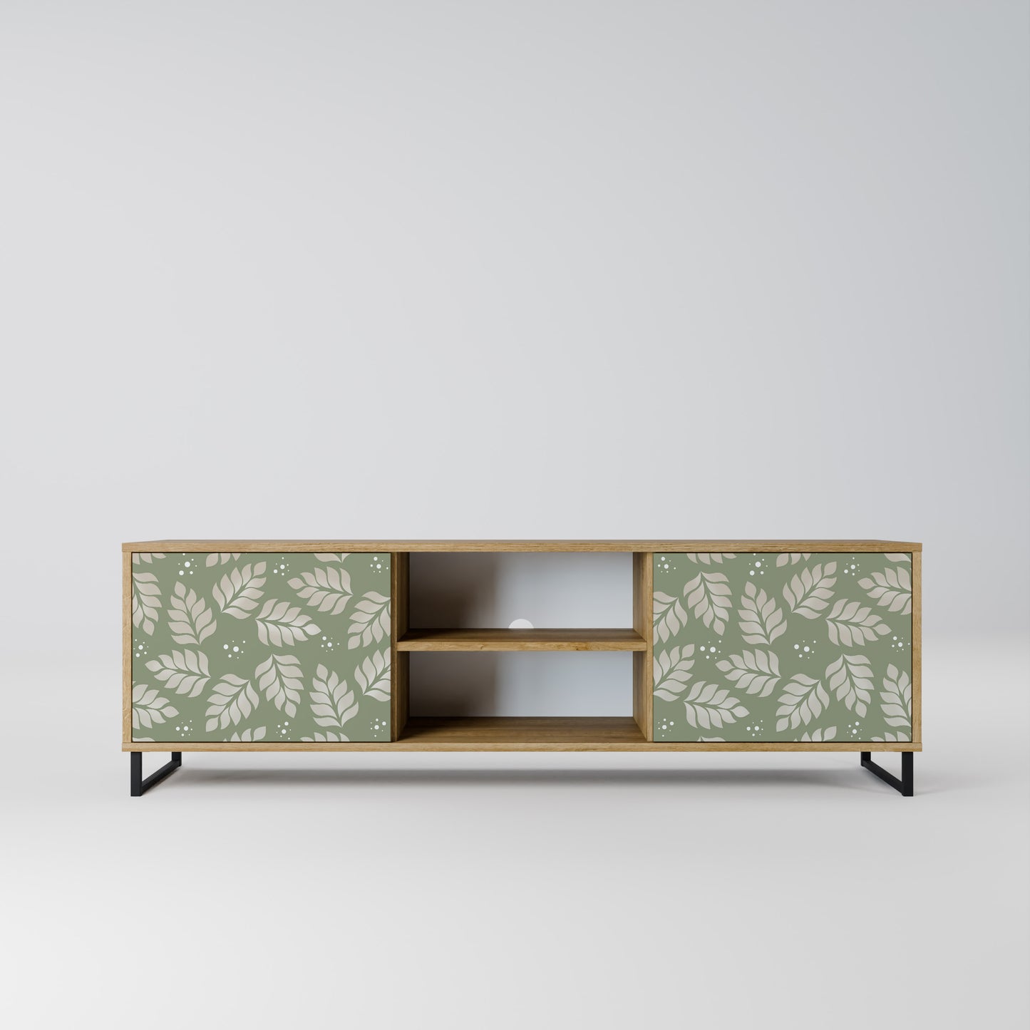Mobile TV LEAVES ON GREEN a 2 ante effetto rovere