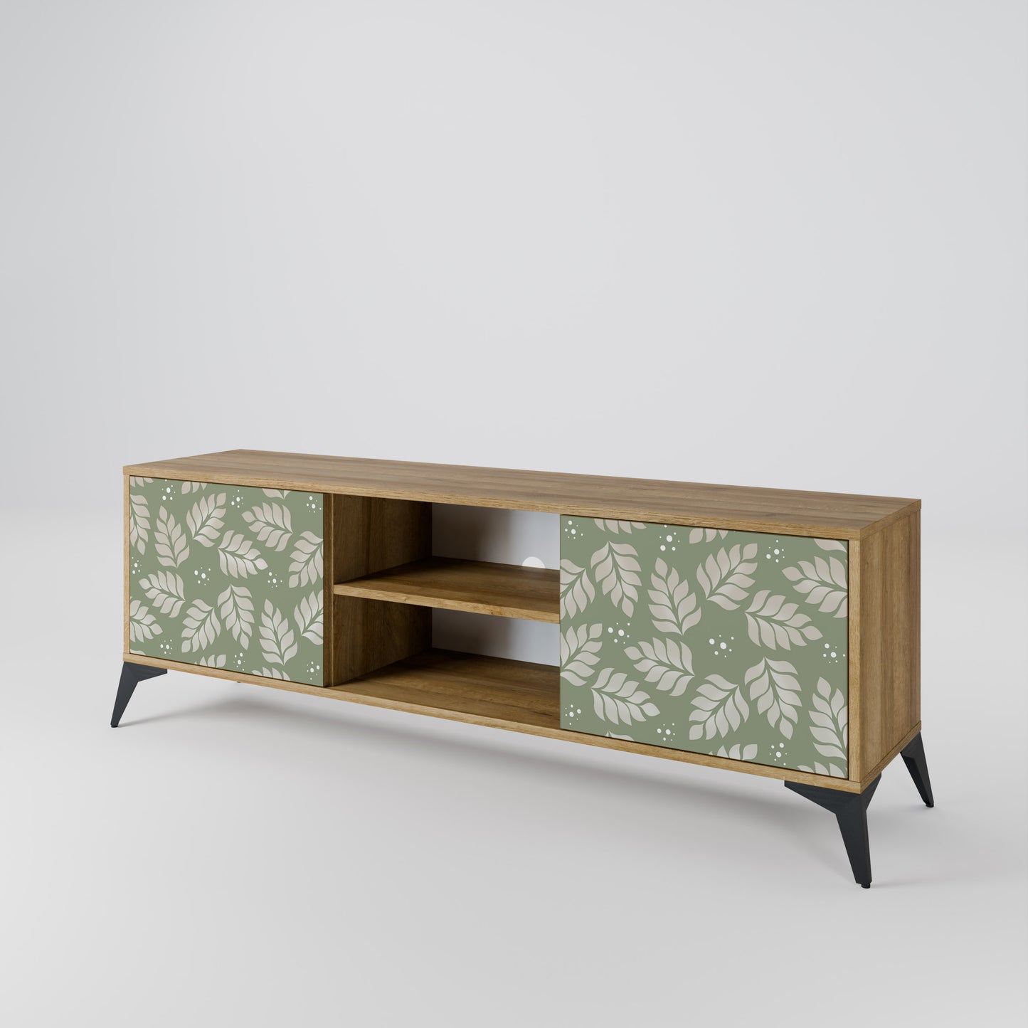 Mobile TV LEAVES ON GREEN a 2 ante effetto rovere