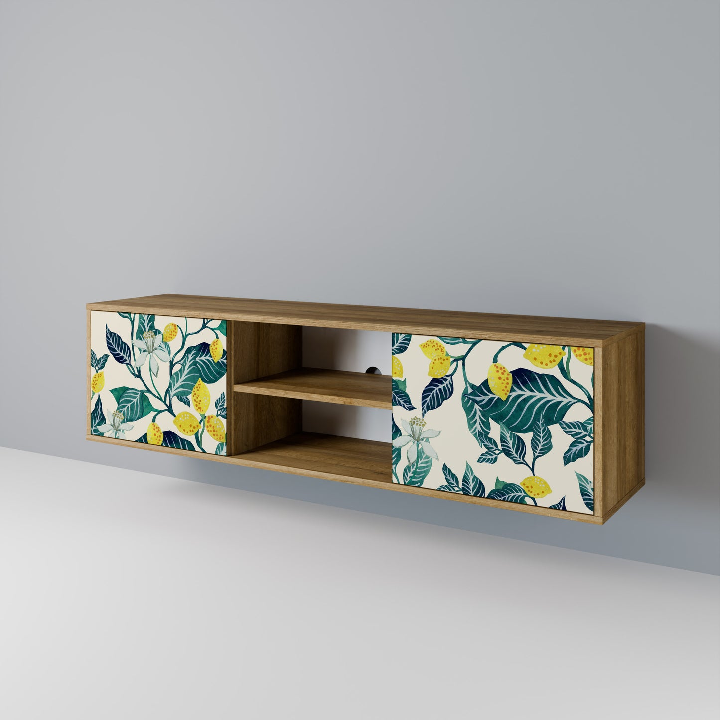 Mobile TV LEMON TREE a 2 ante effetto rovere