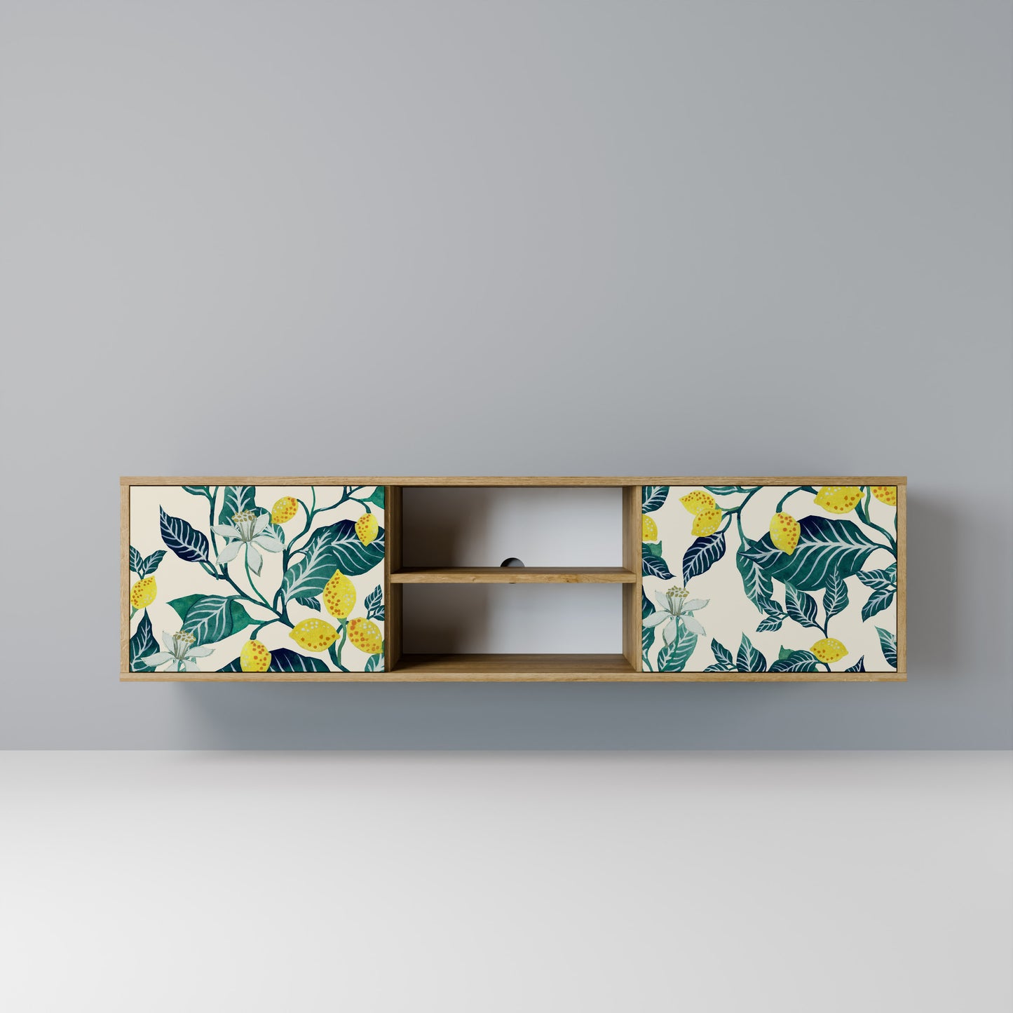 Mobile TV LEMON TREE a 2 ante effetto rovere