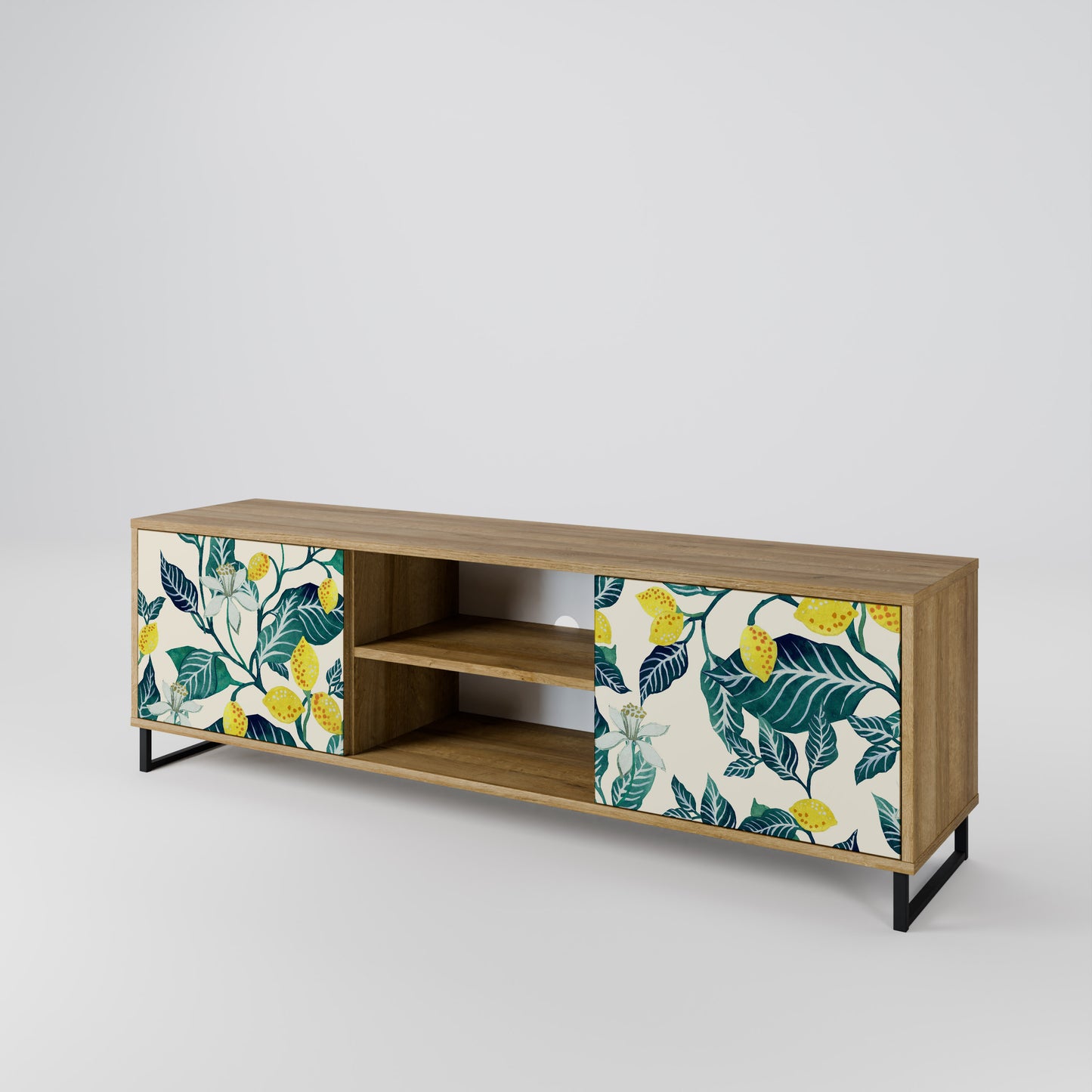 Mobile TV LEMON TREE a 2 ante effetto rovere