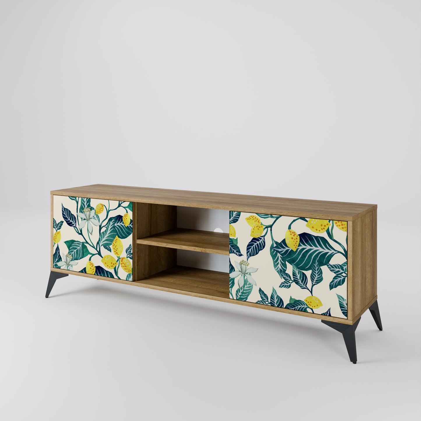 Mobile TV LEMON TREE a 2 ante effetto rovere