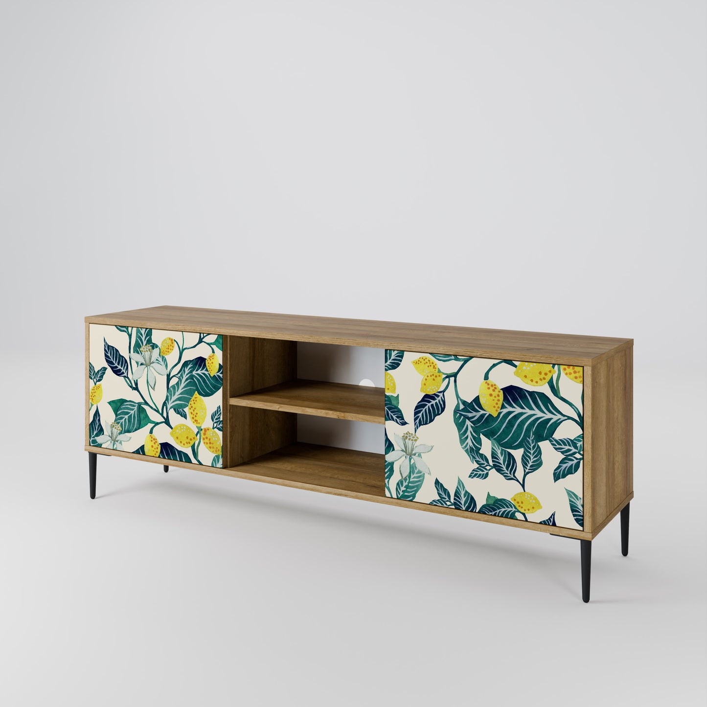 Mobile TV LEMON TREE a 2 ante effetto rovere