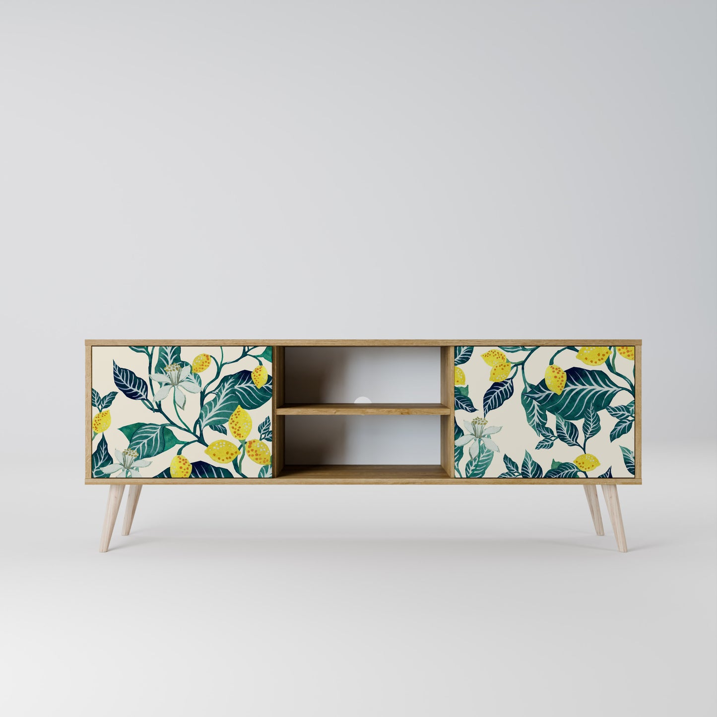 Mobile TV LEMON TREE a 2 ante effetto rovere
