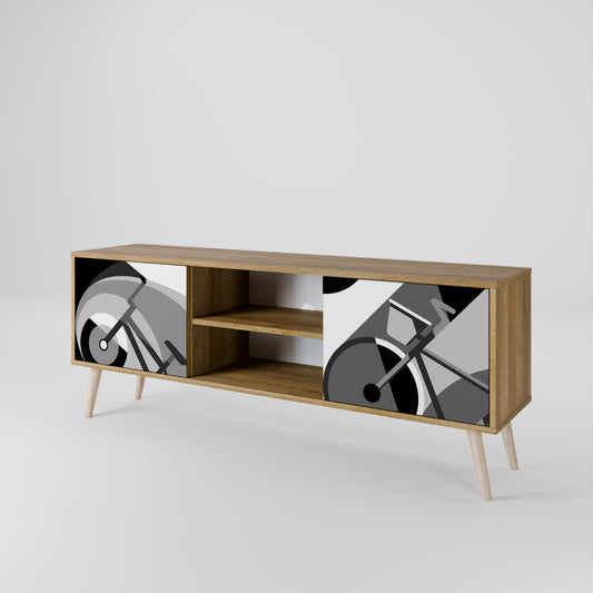 Mobile TV BIKE ENERGY a 2 ante effetto rovere